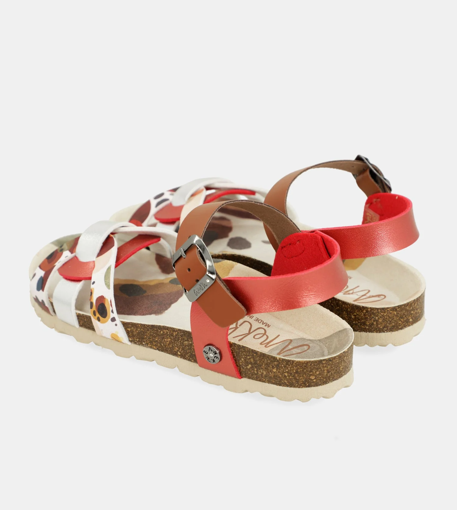 Alma rote Sandalen mit Riemchen - Image 7