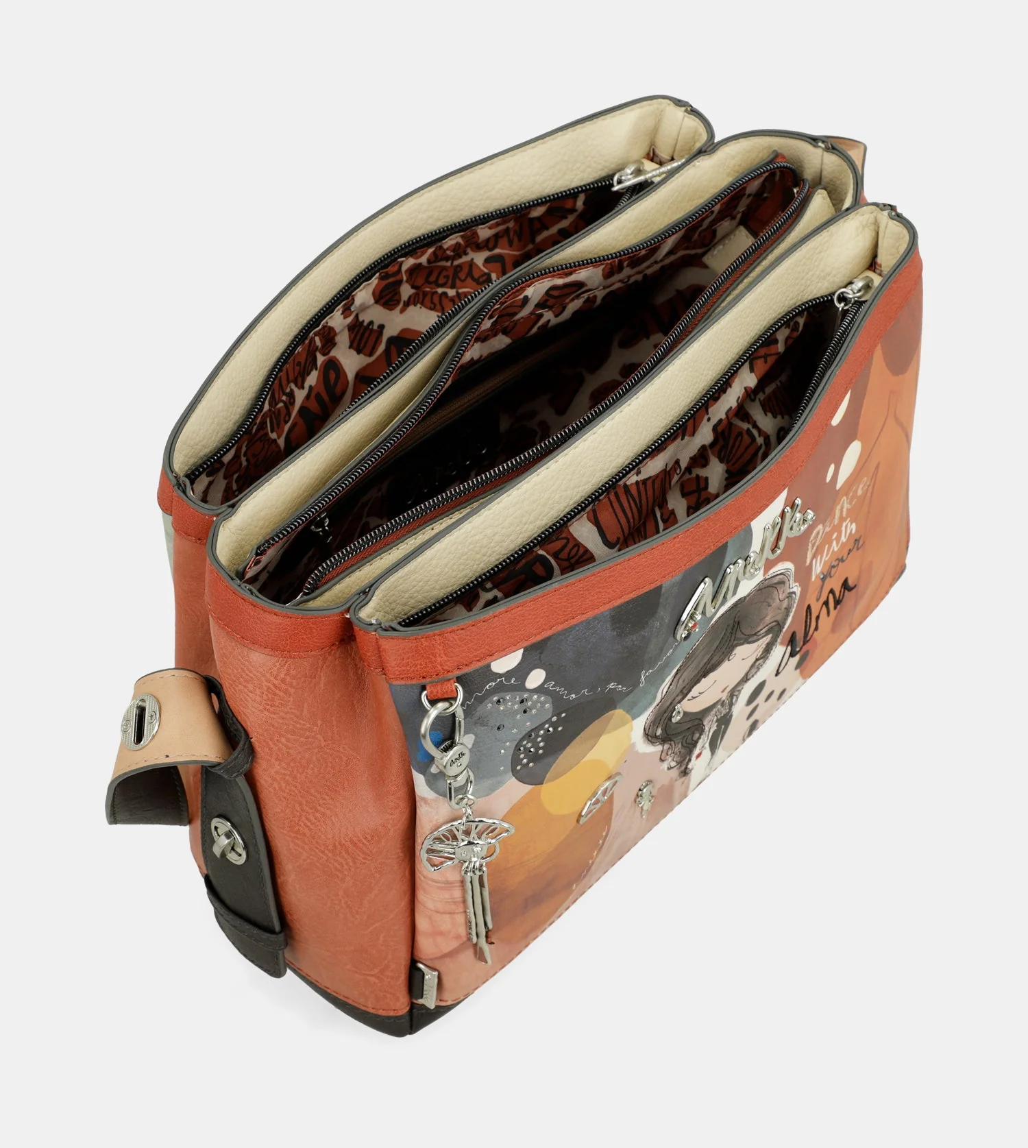 Tasche Alma mit drei Fächern - Image 7