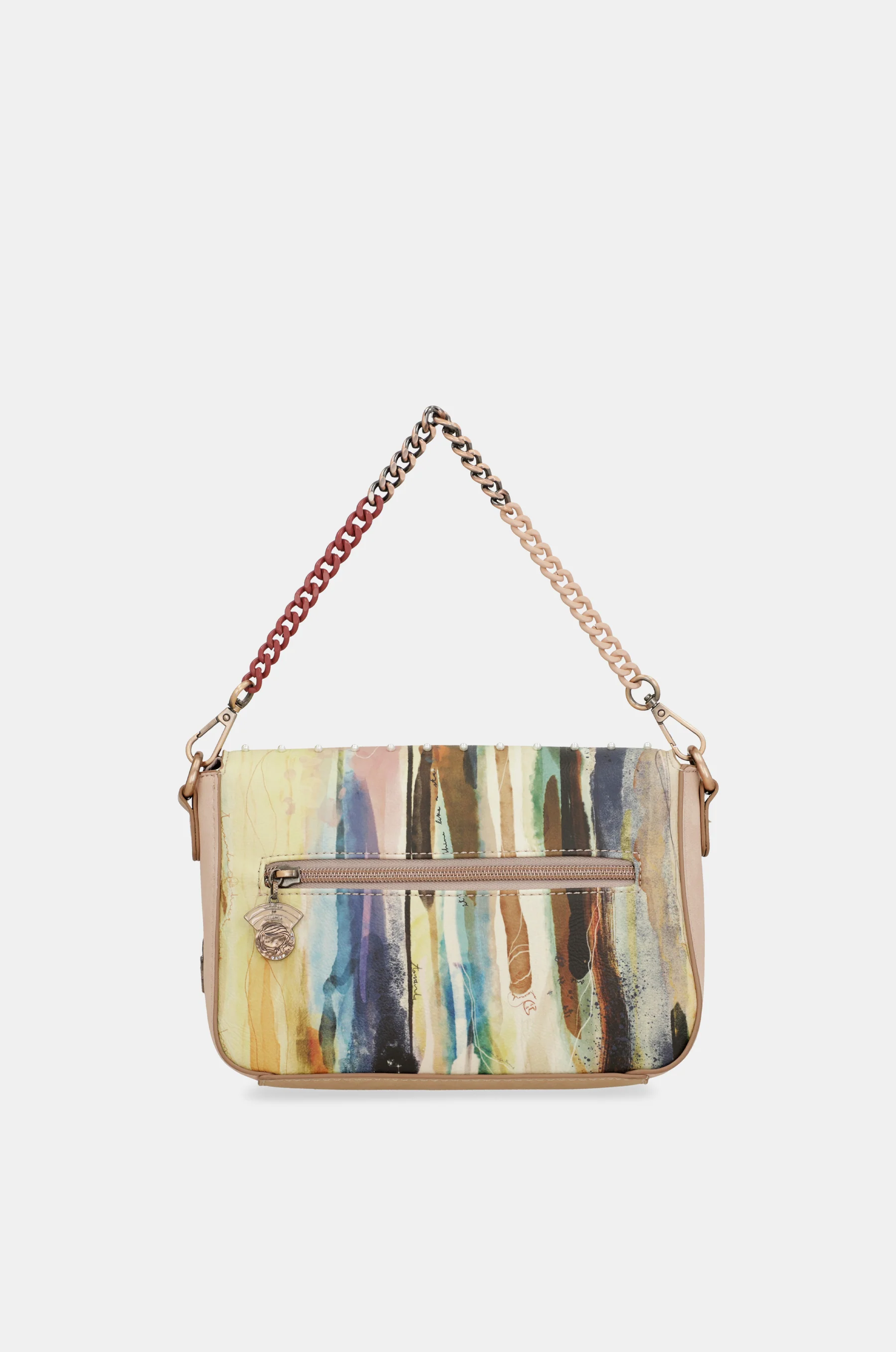 Anekke Studio – Baguette-Tasche in Nude - Image 3