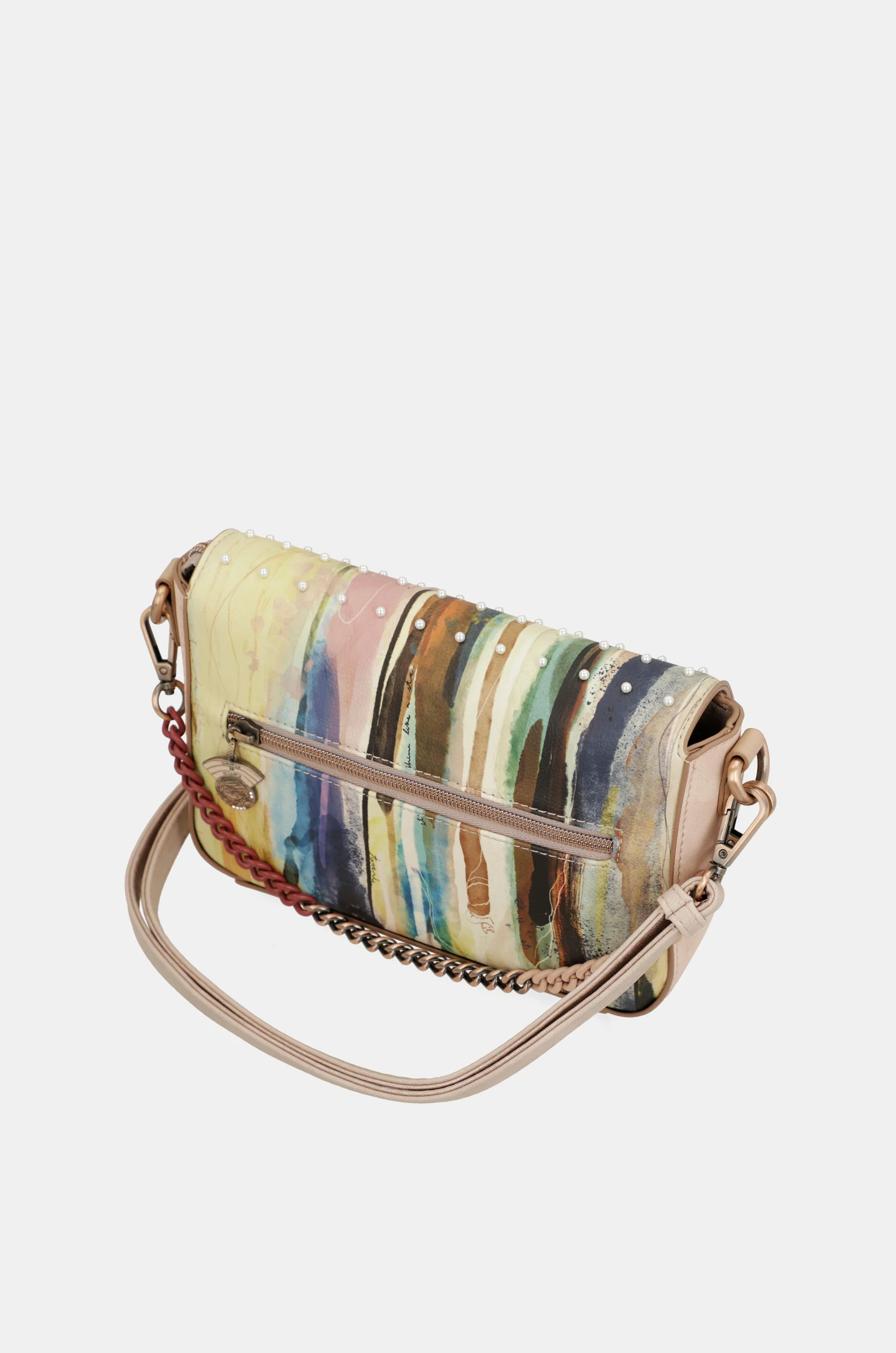Anekke Studio – Baguette-Tasche in Nude - Image 9