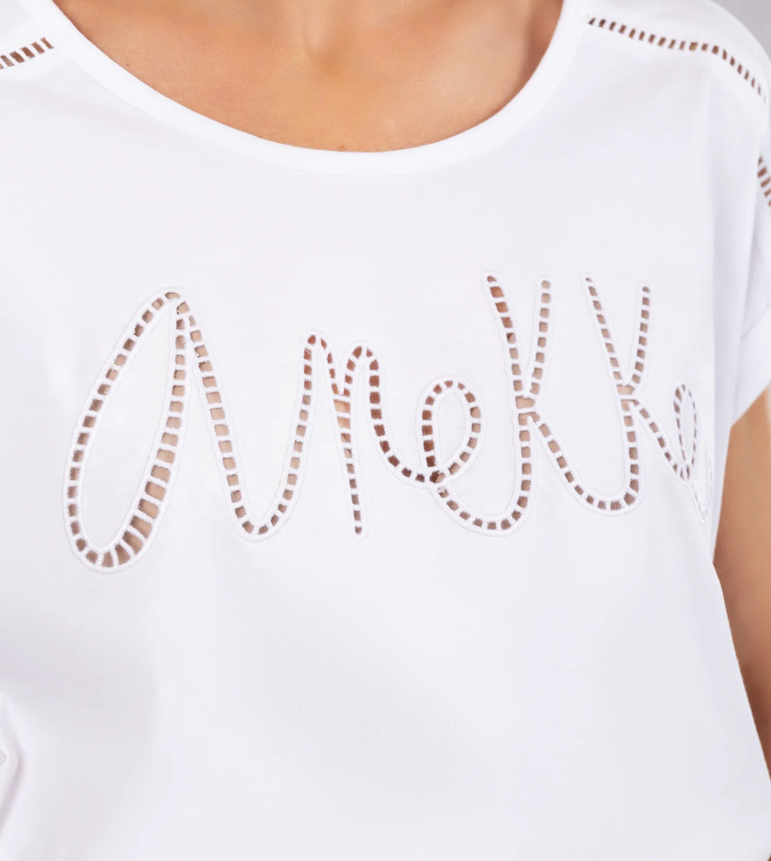 Anekke weißes T-Shirt - Image 3