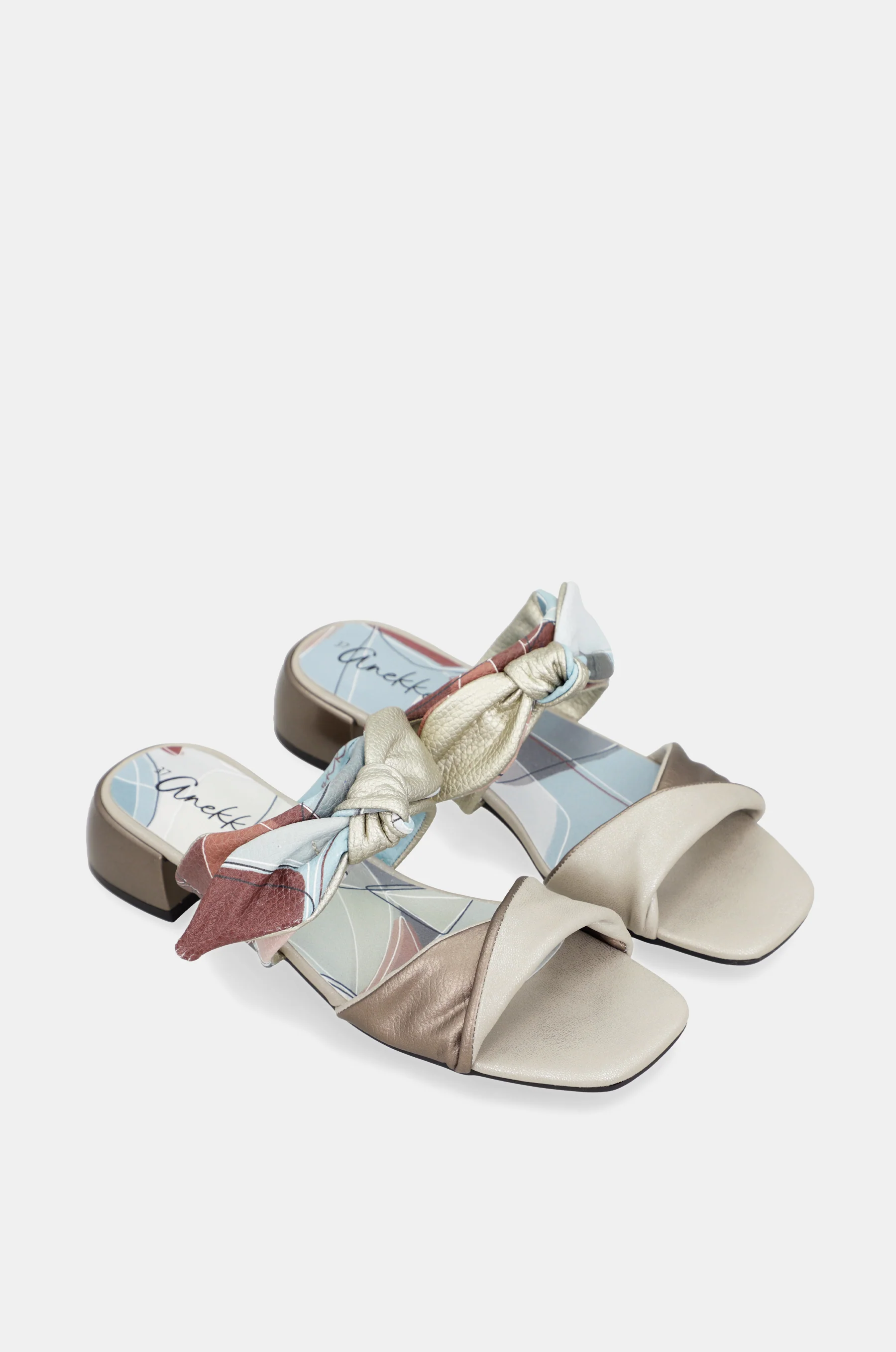 Auralis Sandalen mit Absatz und Knoten - Image 3