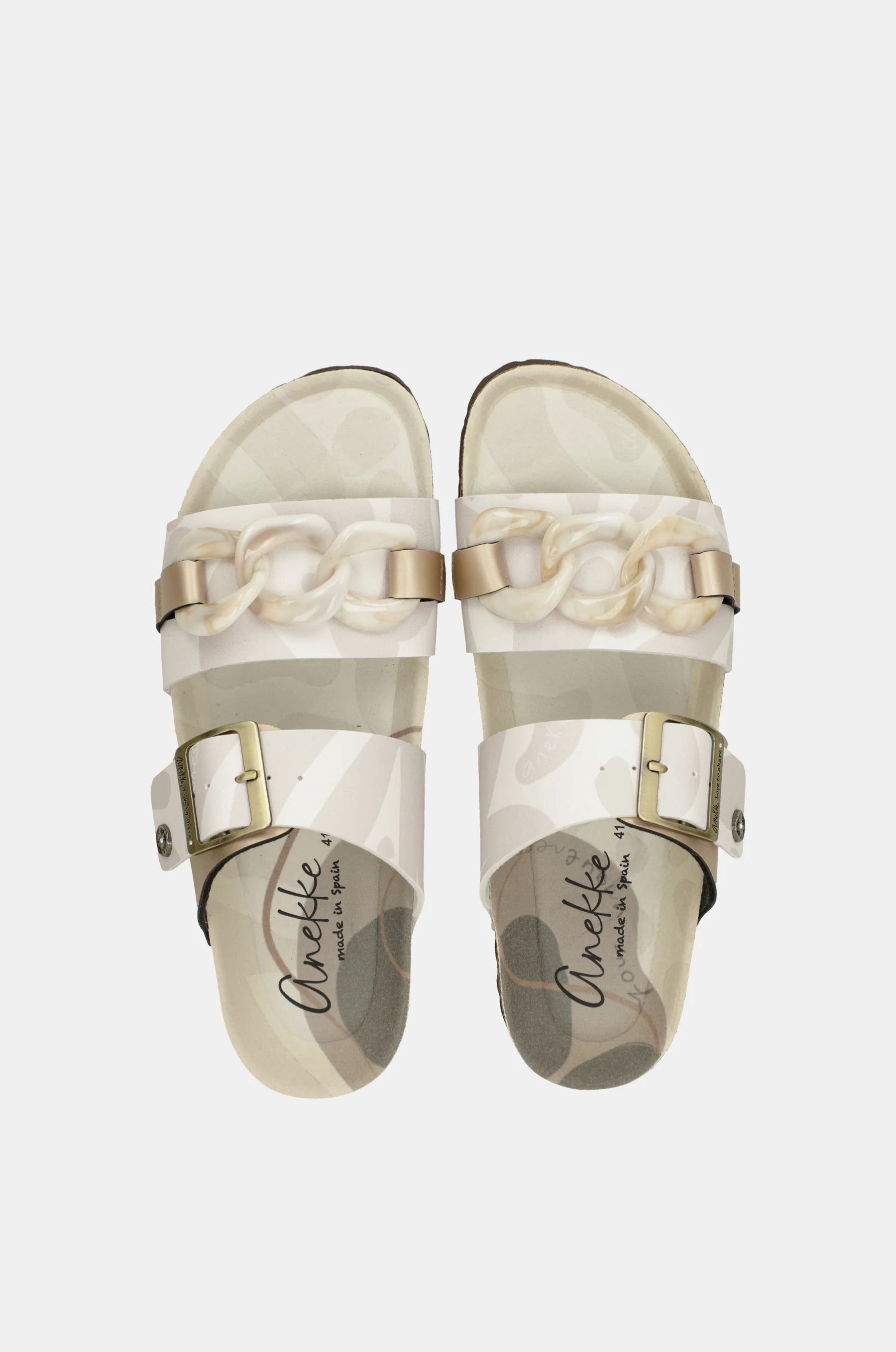 Beige Gaia Bio-Sandalen - Image 2