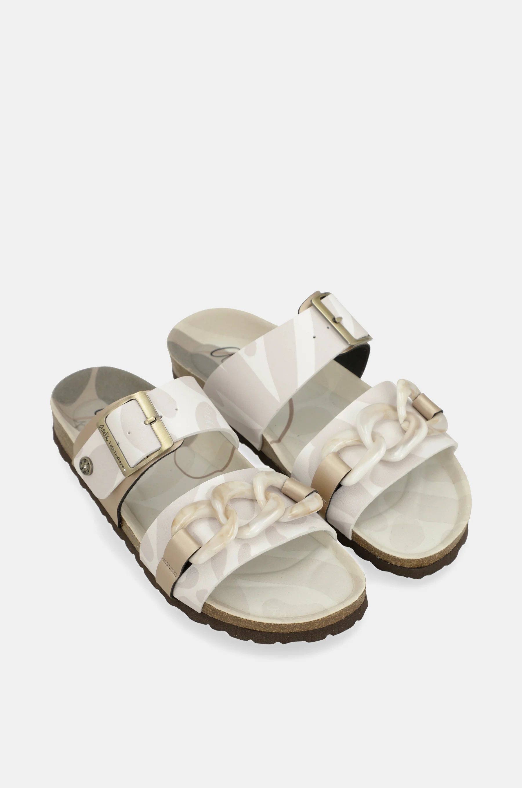 Beige Gaia Bio-Sandalen - Image 6