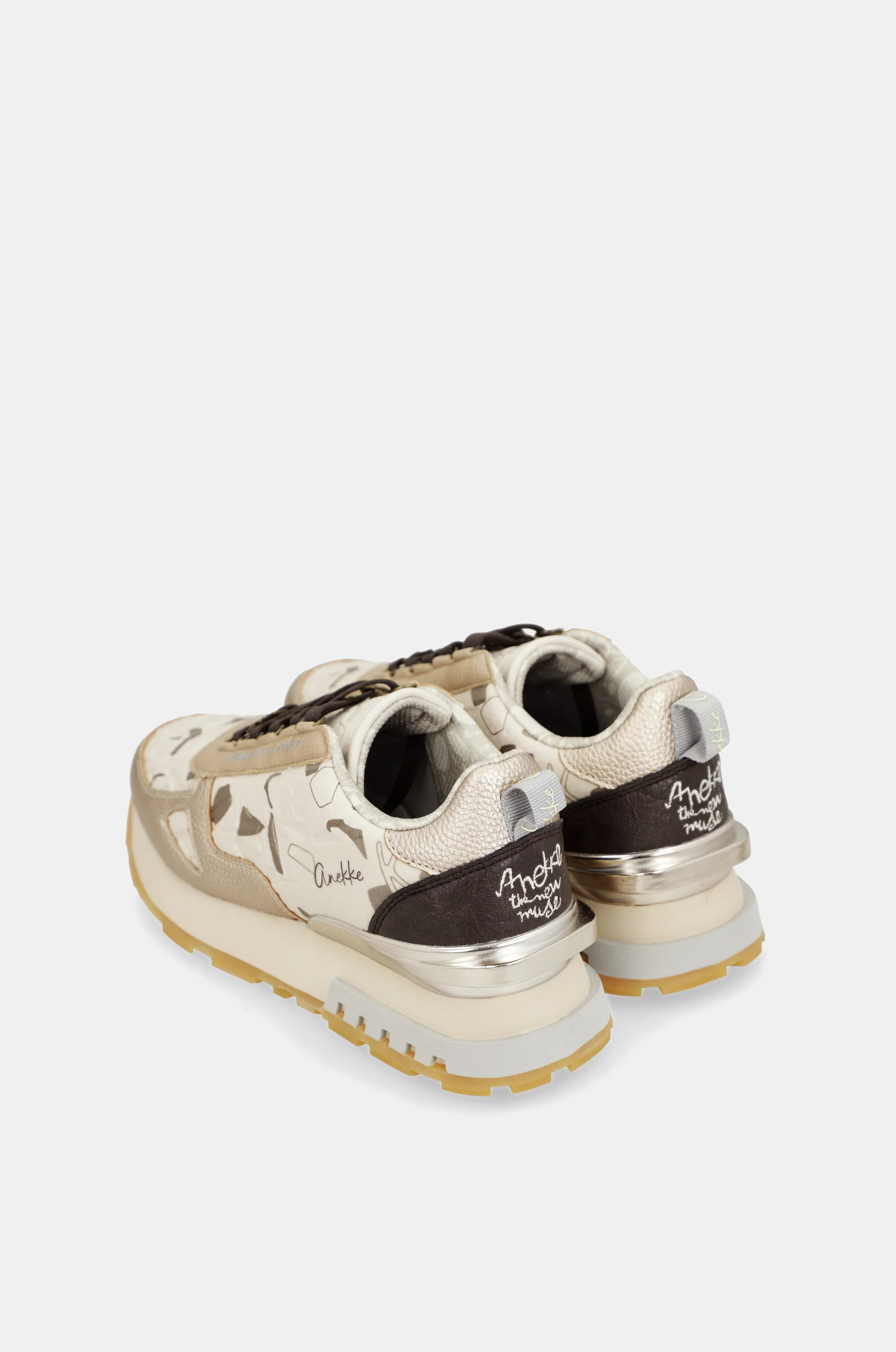 Beige-goldene Sneaker - Image 8