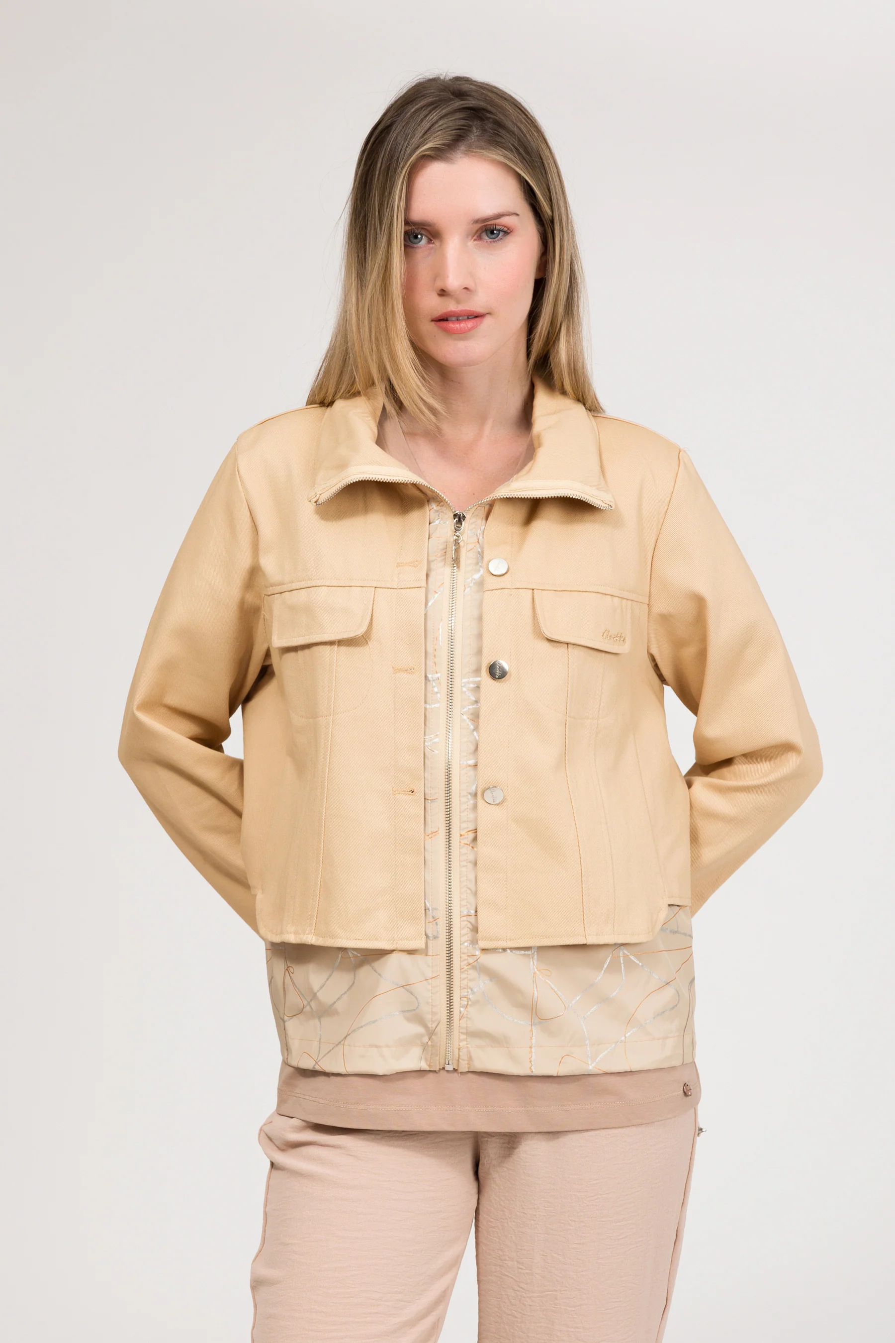 Beige Jacke - Image 2