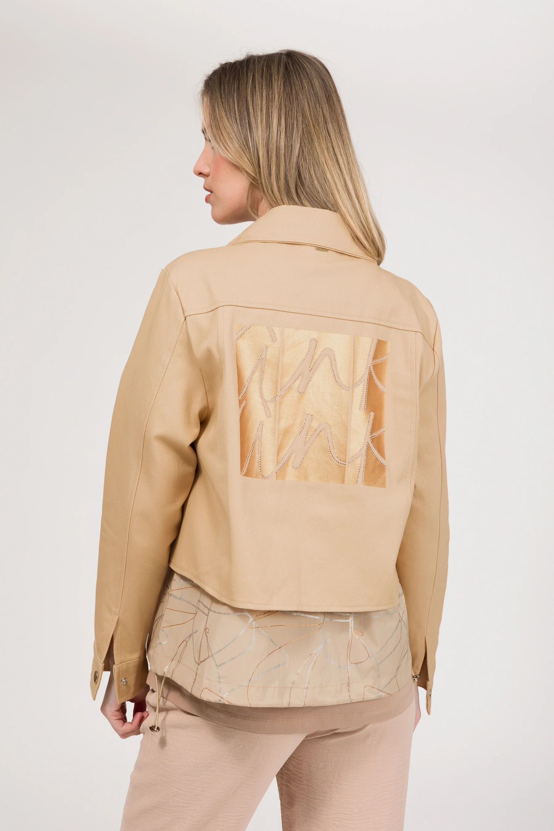 Beige Jacke - Image 4