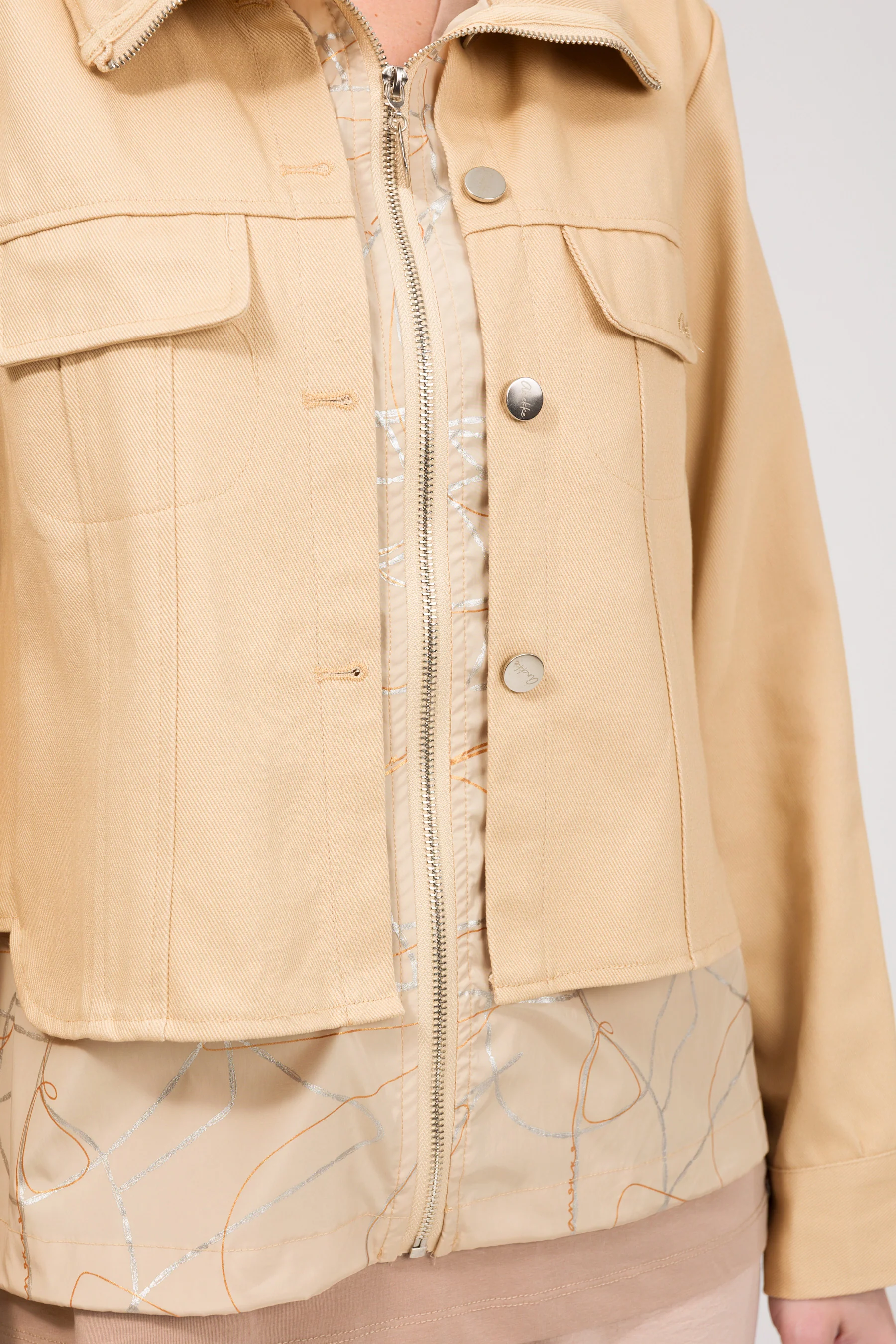 Beige Jacke - Image 7