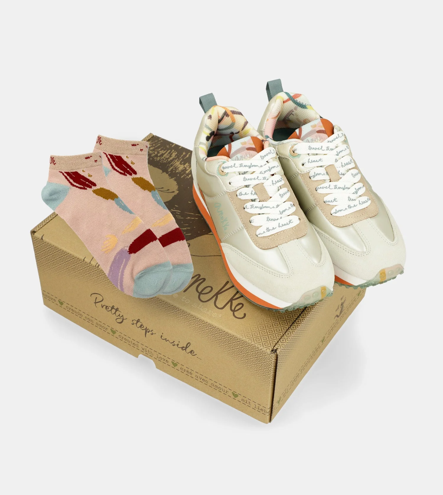 Beige Smart Sneakers - Image 2