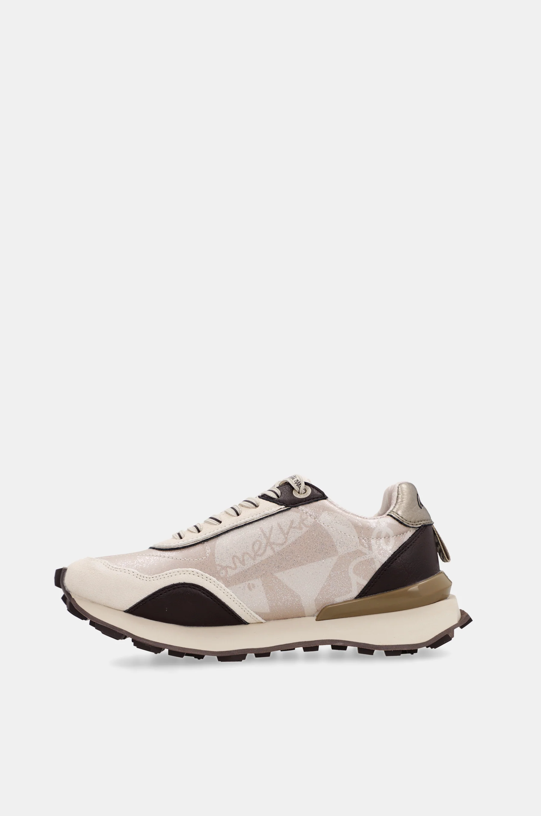 Beige Sneaker mit braunen Details - Image 5