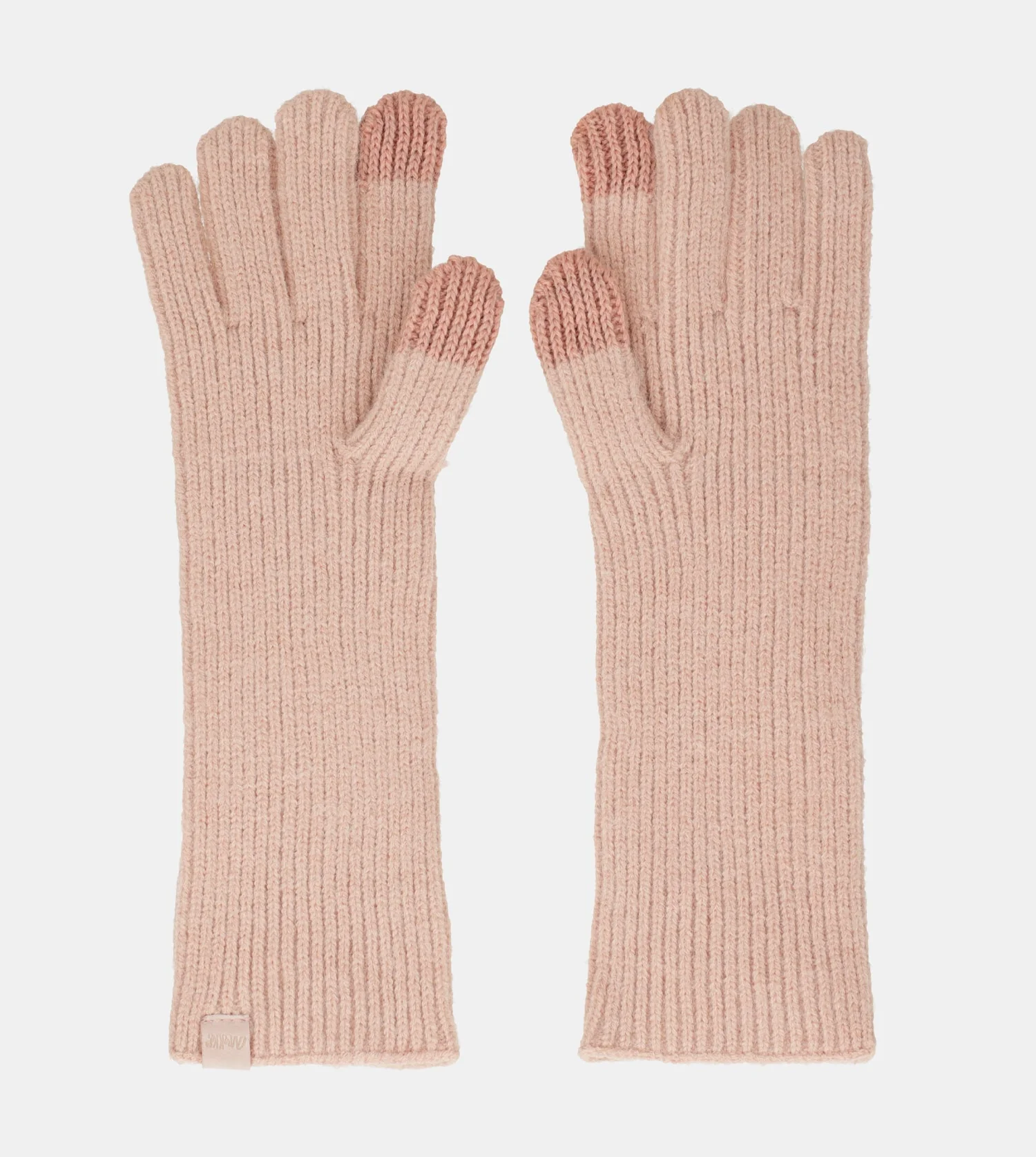 Beige Strickhandschuhe - Image 5