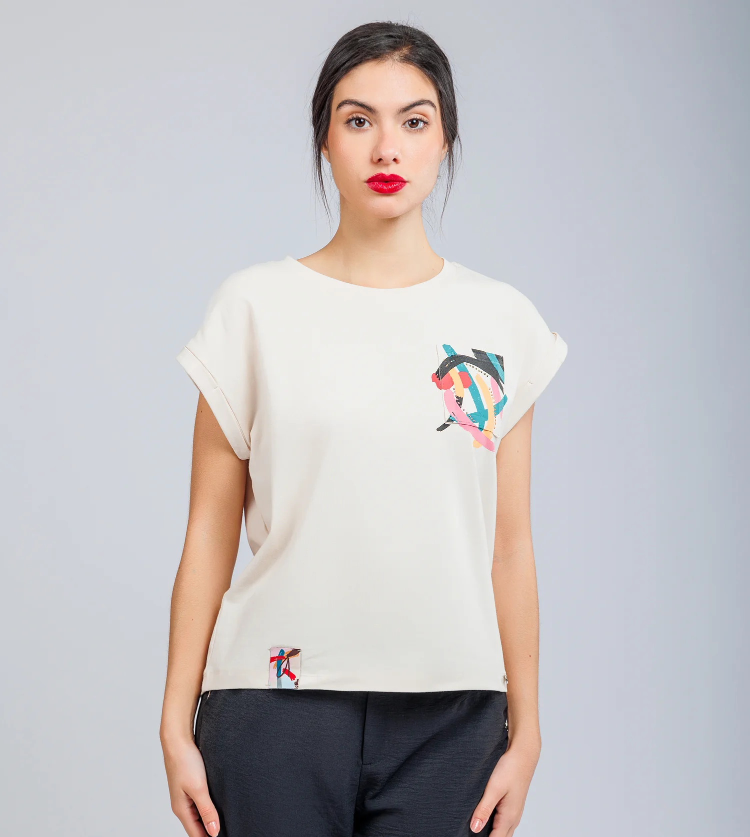 Beiges T-Shirt Smart - Image 5
