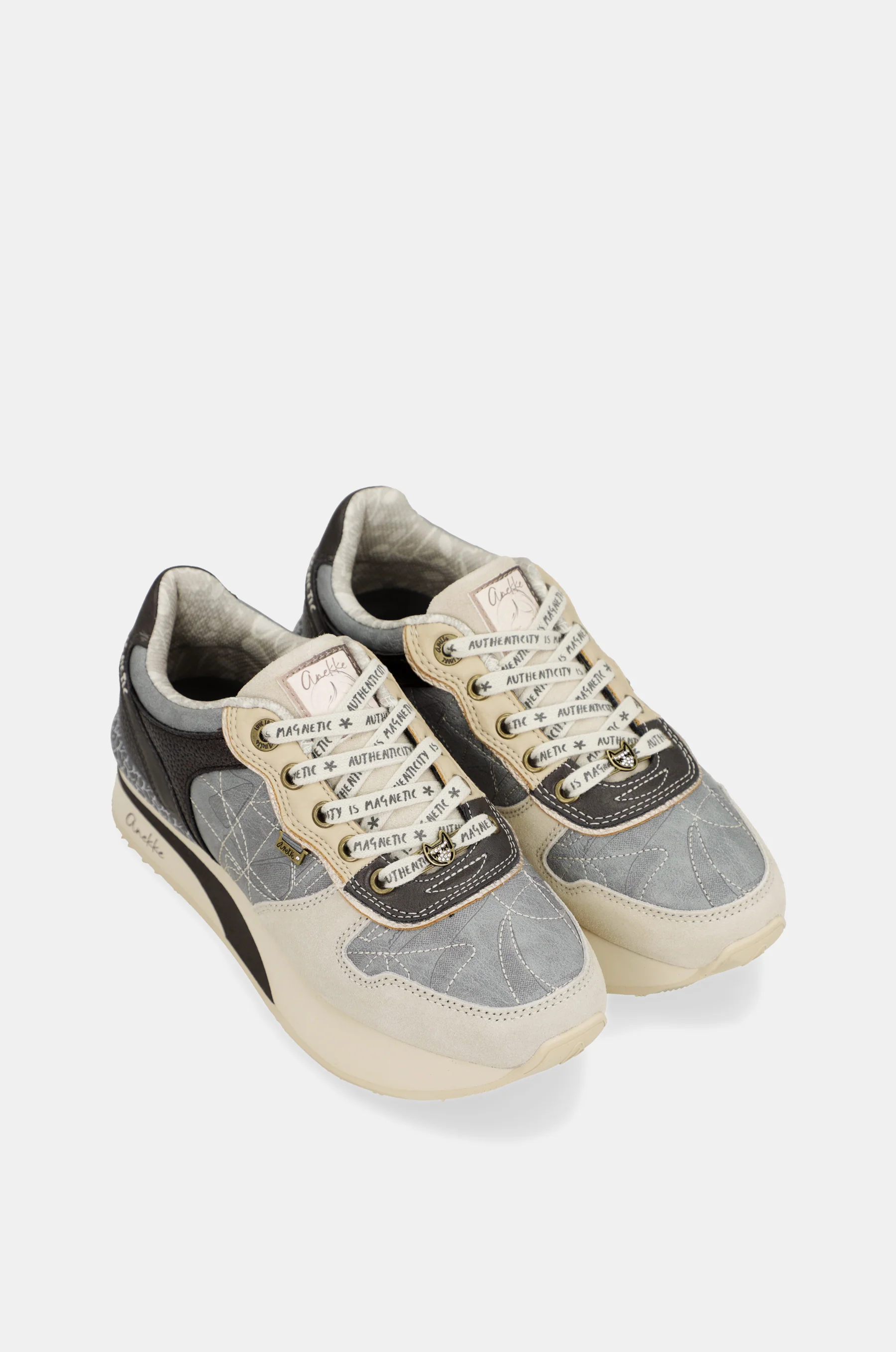Blaue-beige Sneaker - Image 5