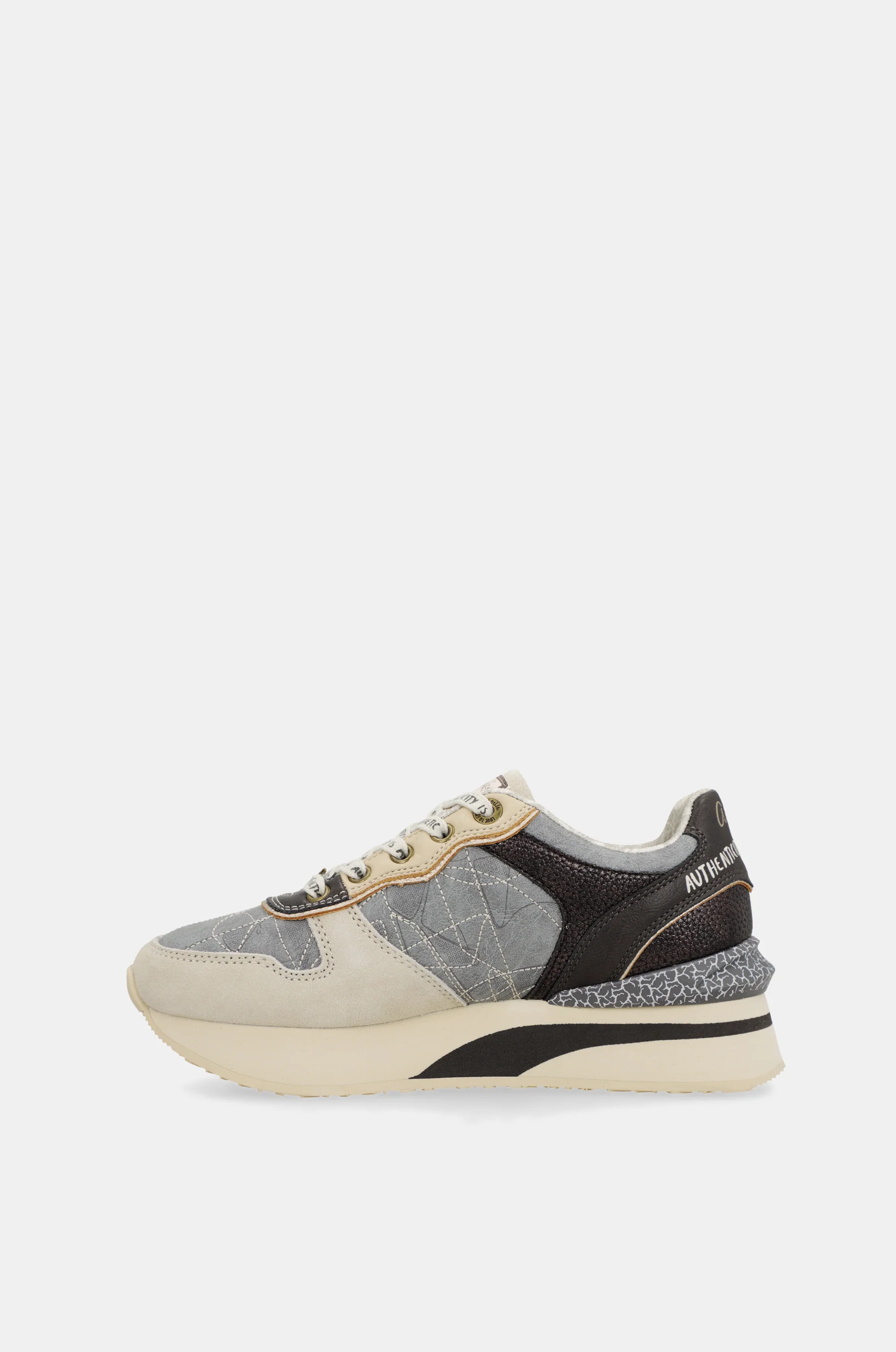 Blaue-beige Sneaker - Image 6