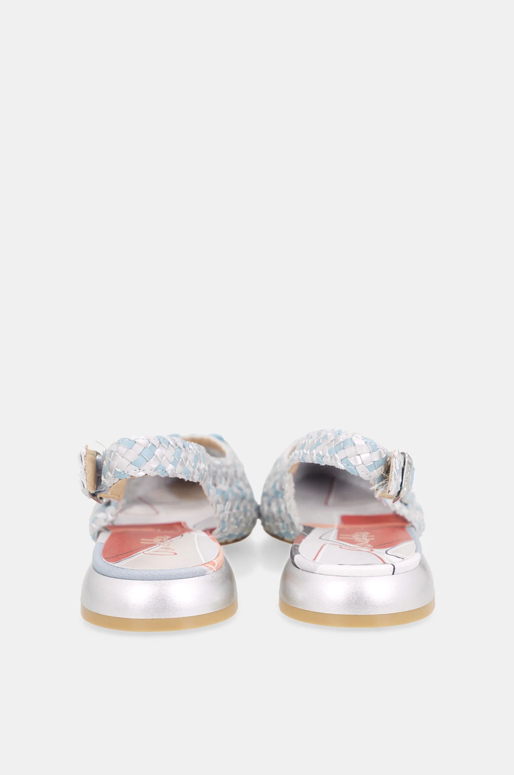 Blaue Slingback-Ballerinas - Image 6