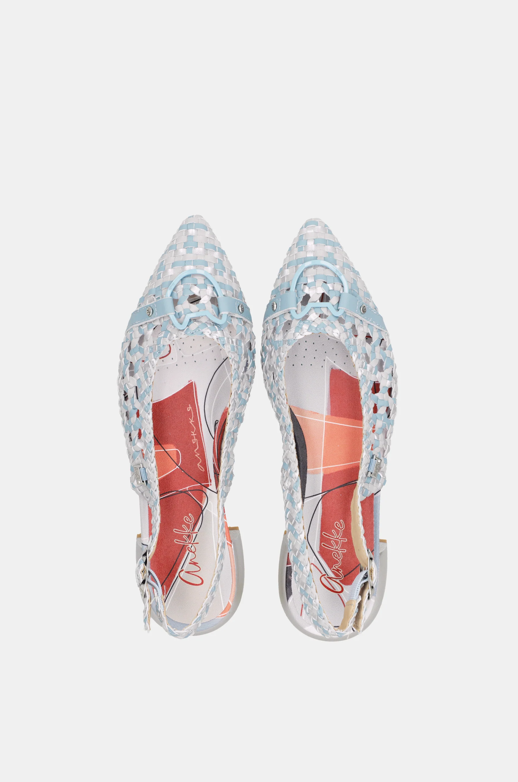 Blaue Slingback-Ballerinas - Image 7