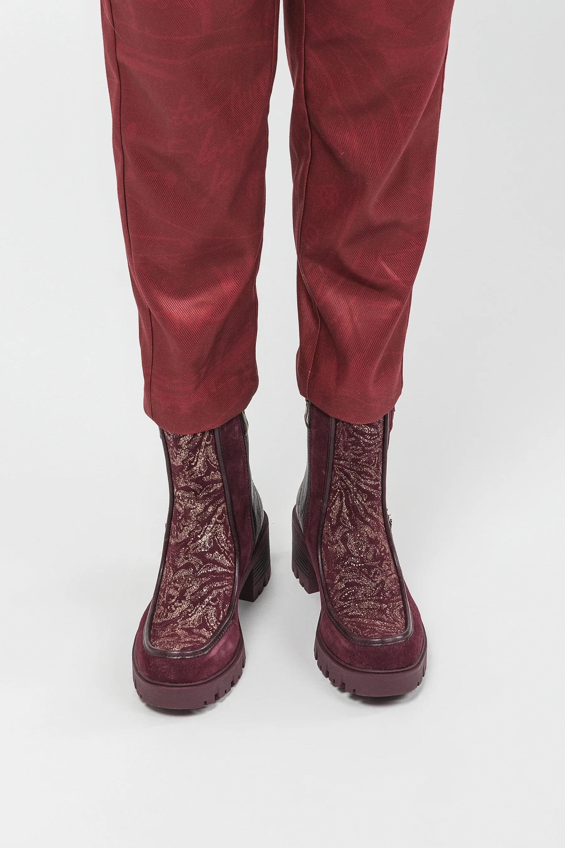 Booties bordeaux Manifesto - Image 5