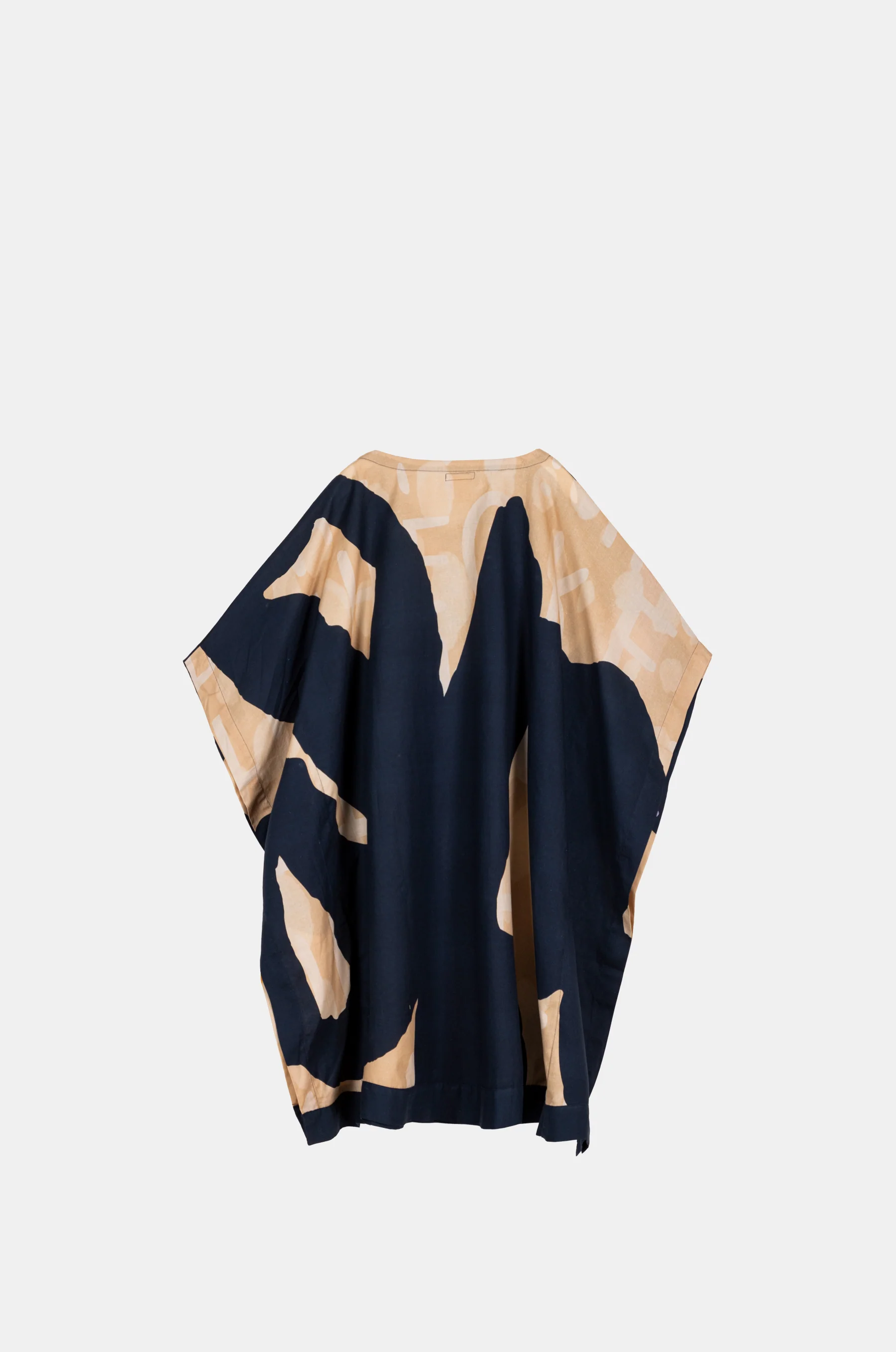 Caftán estampado azul marino - Image 3