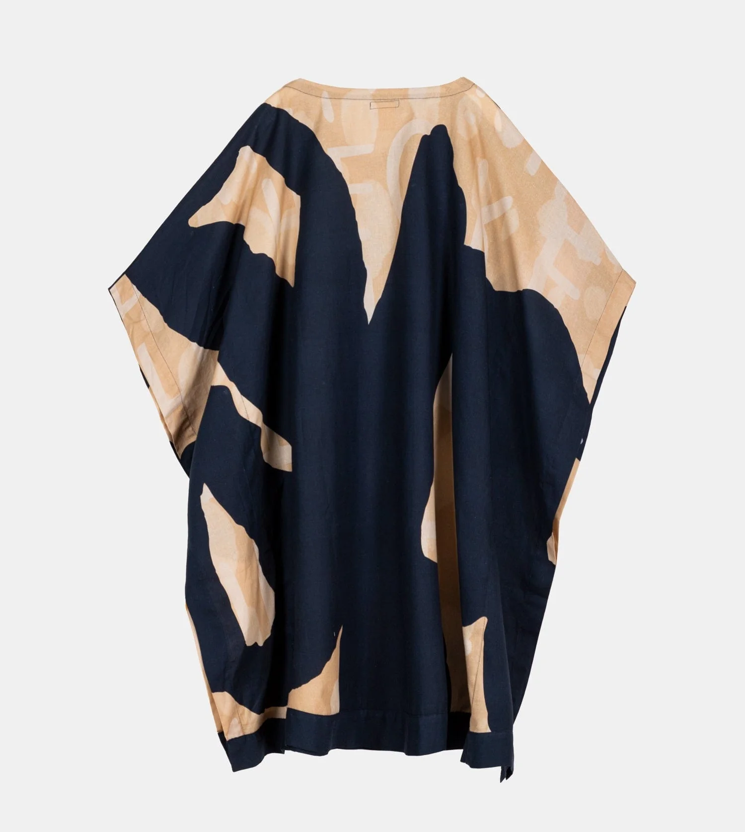 Caftán estampado azul marino - Image 4