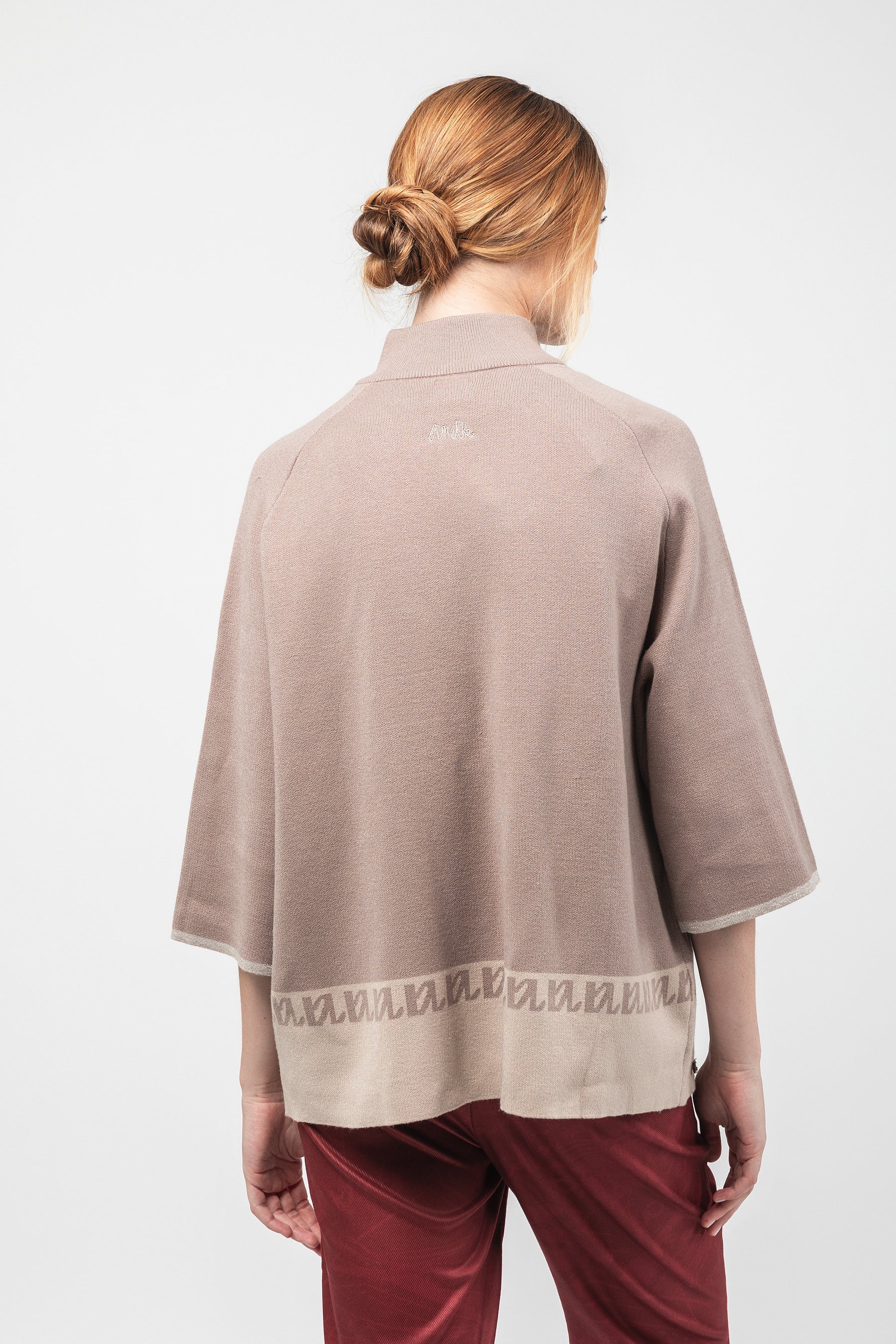 Cardigan taupe - Image 3