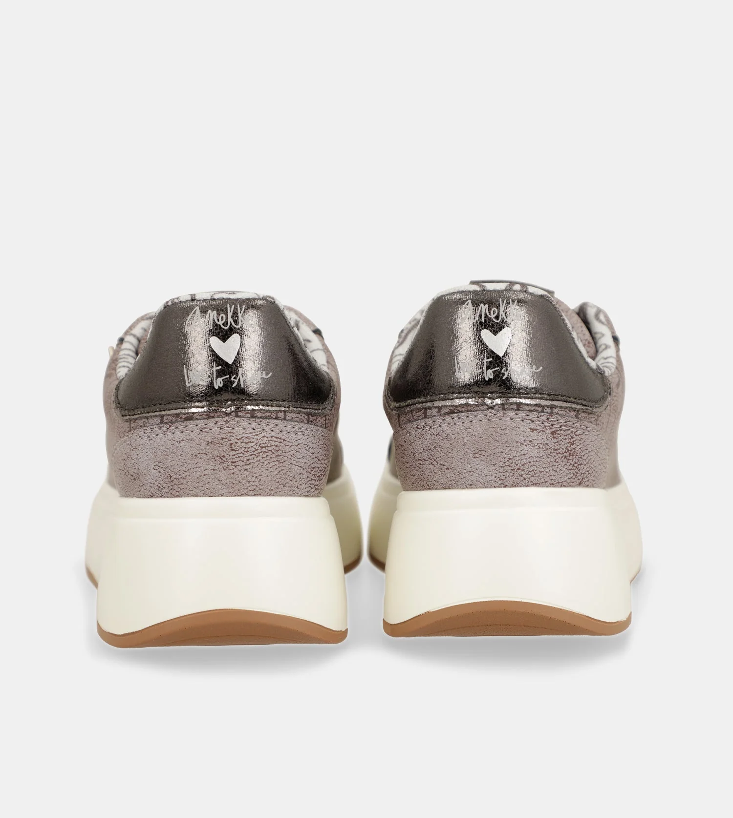Lässige Sneaker in Ecru - Image 5