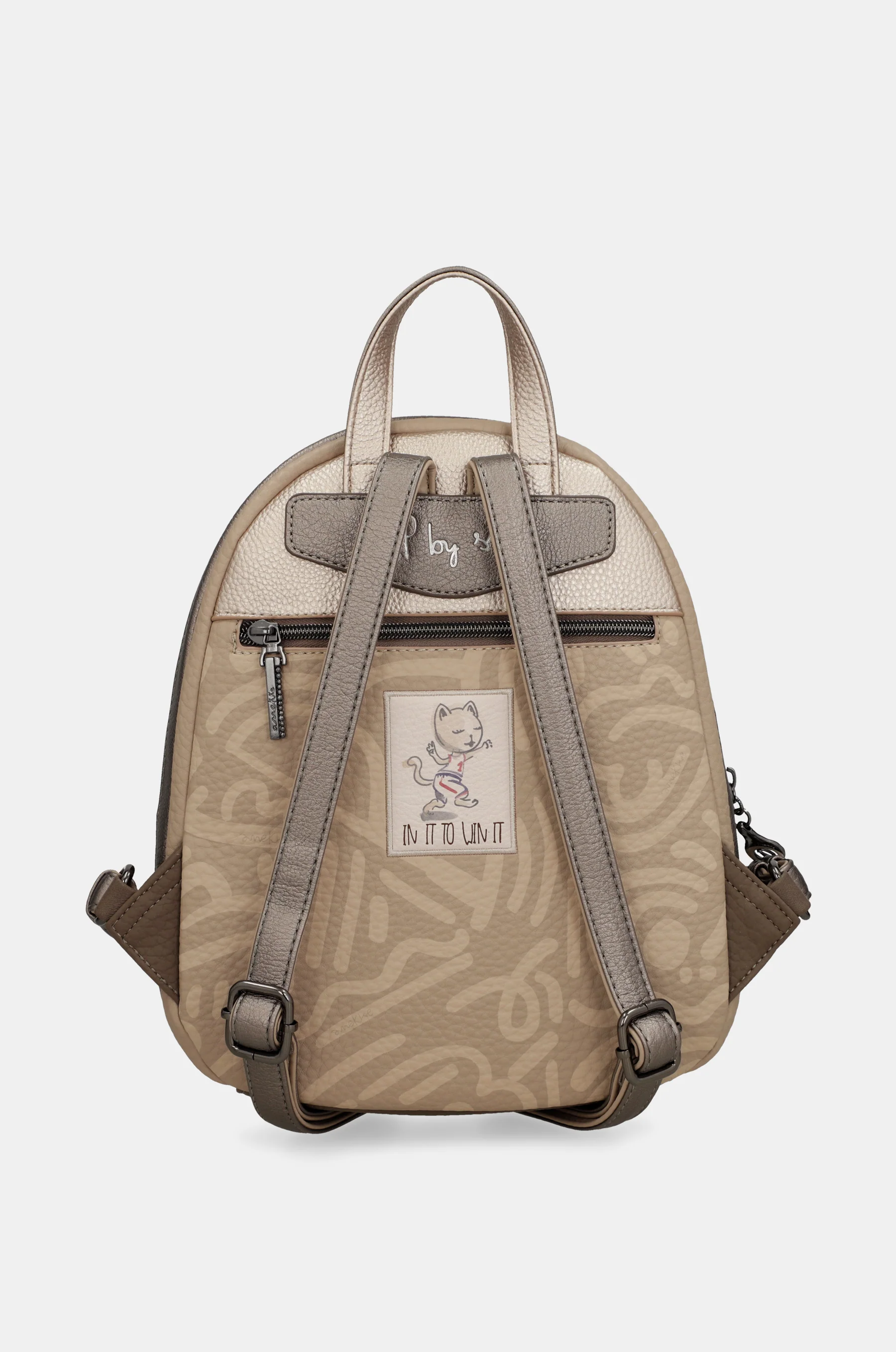 City Rucksack Olympia klein - Image 3