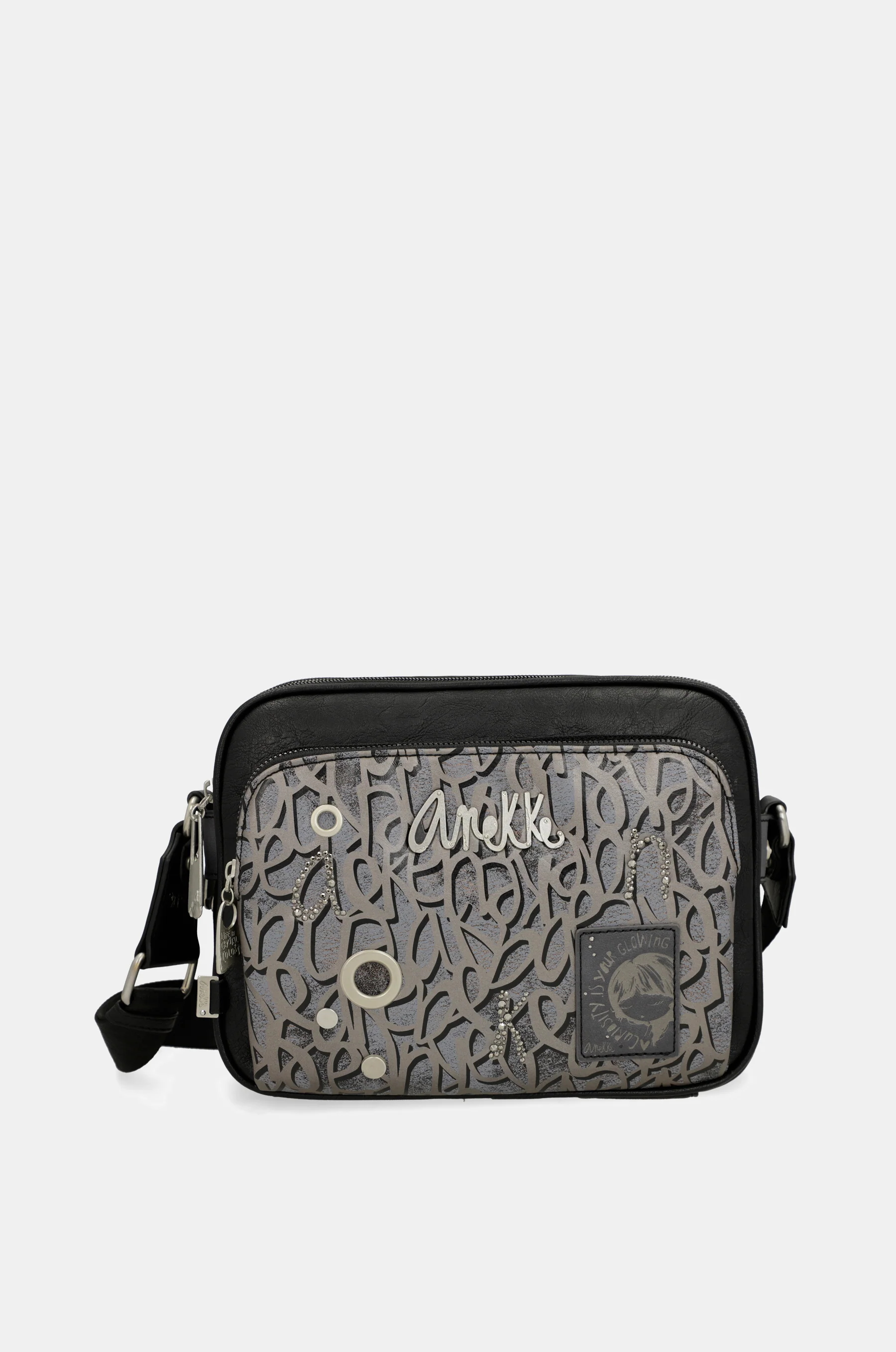 Crust mittelgroße Umhängetasche mit Taschen