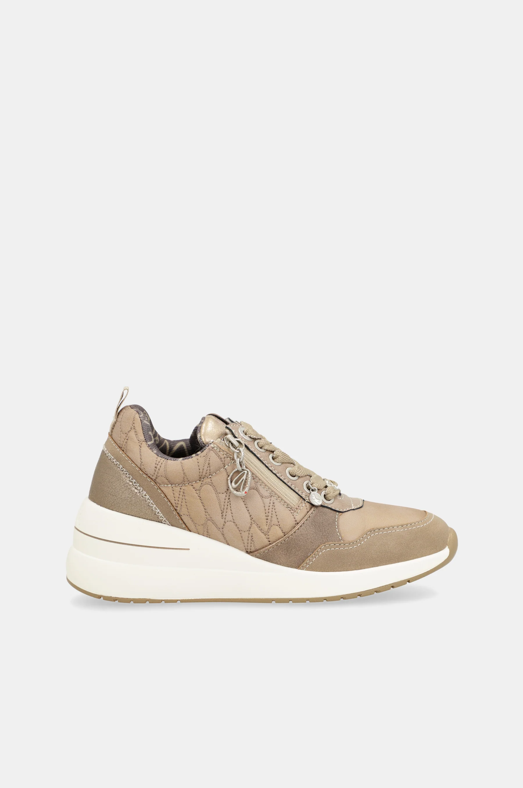 Braune Sneakers mit Keilabsatz von Dreams
