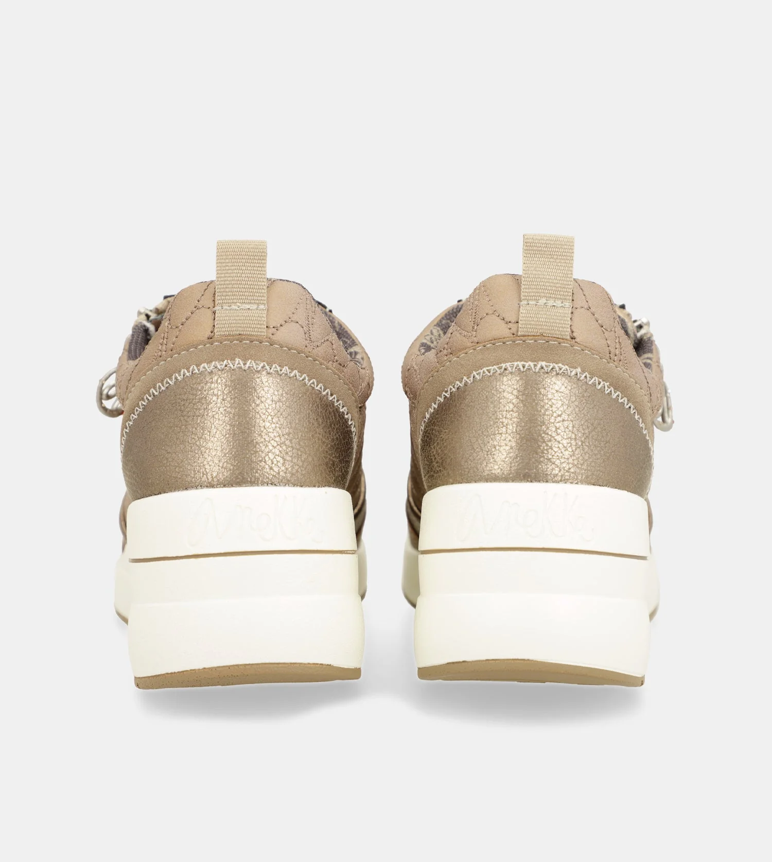 Braune Sneakers mit Keilabsatz von Dreams - Image 4