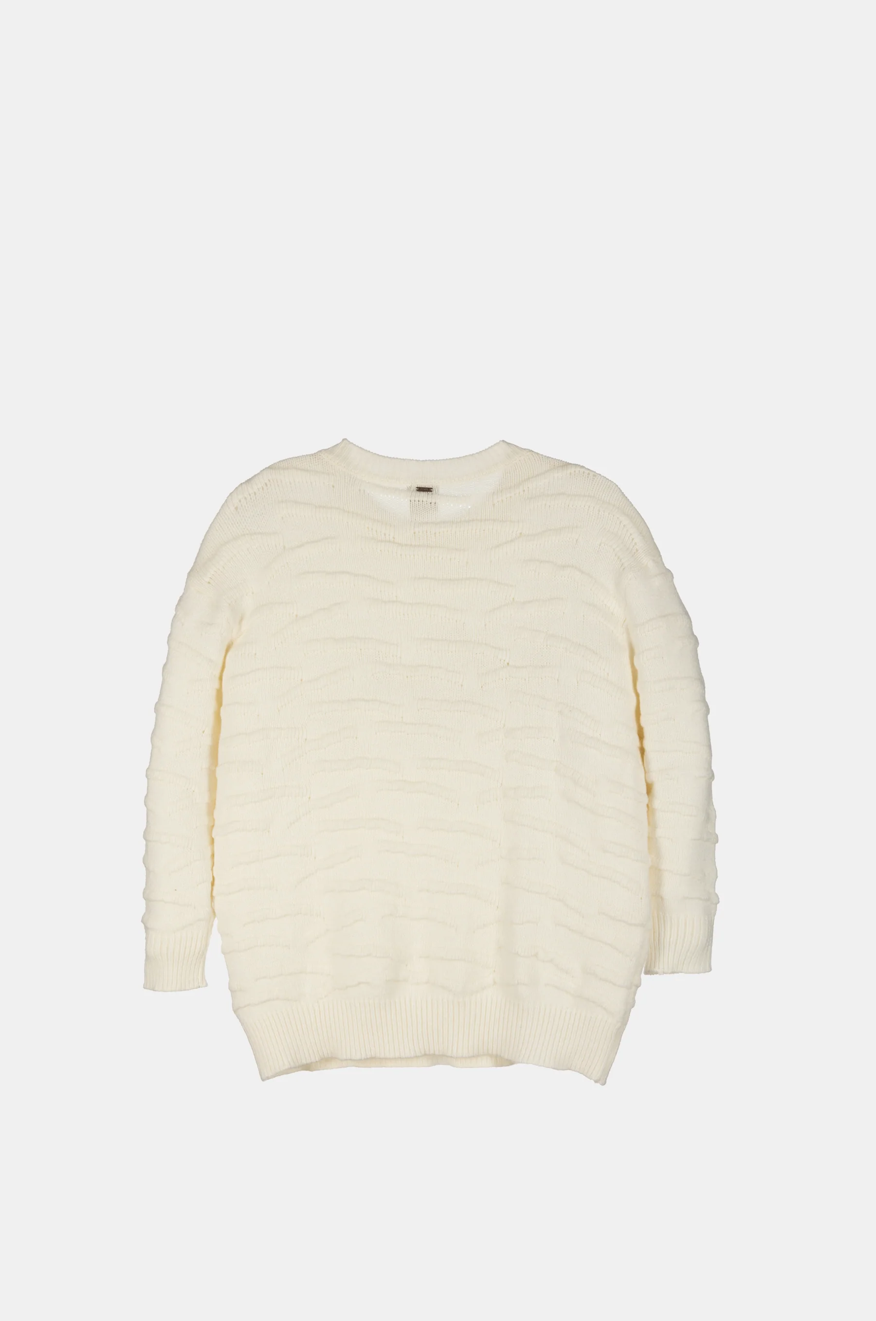 Ecrufarbener Strickpullover - Image 2