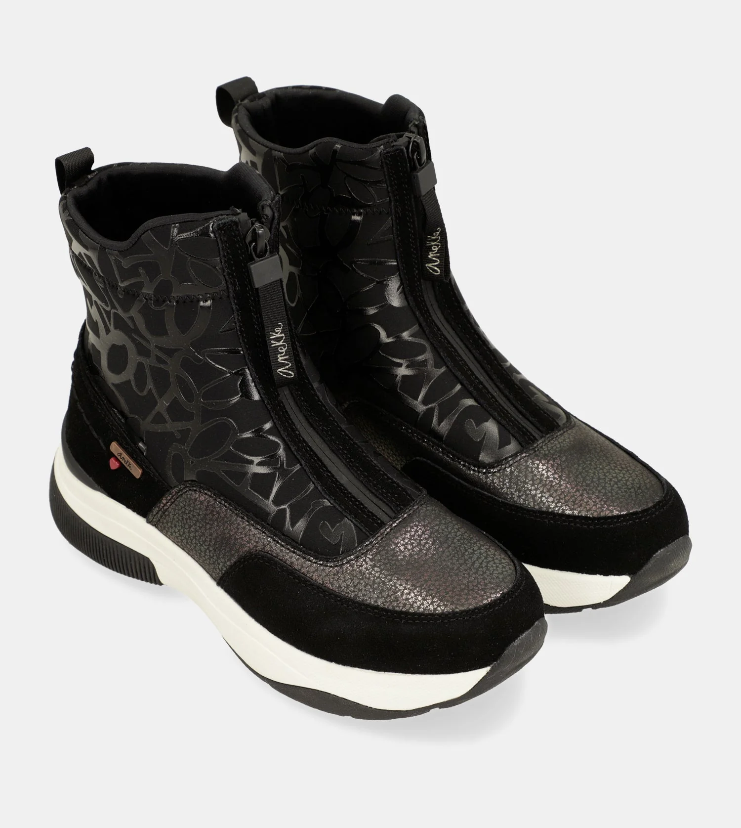 Elegante schwarze sportliche Stiefelette - Image 3