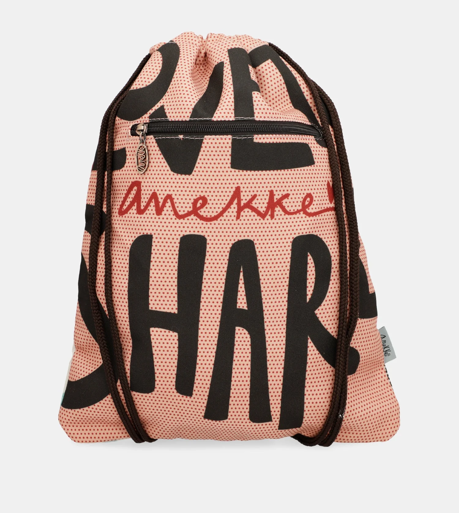 Fashion Rucksack aus Stoff mit Kordelzug - Image 3