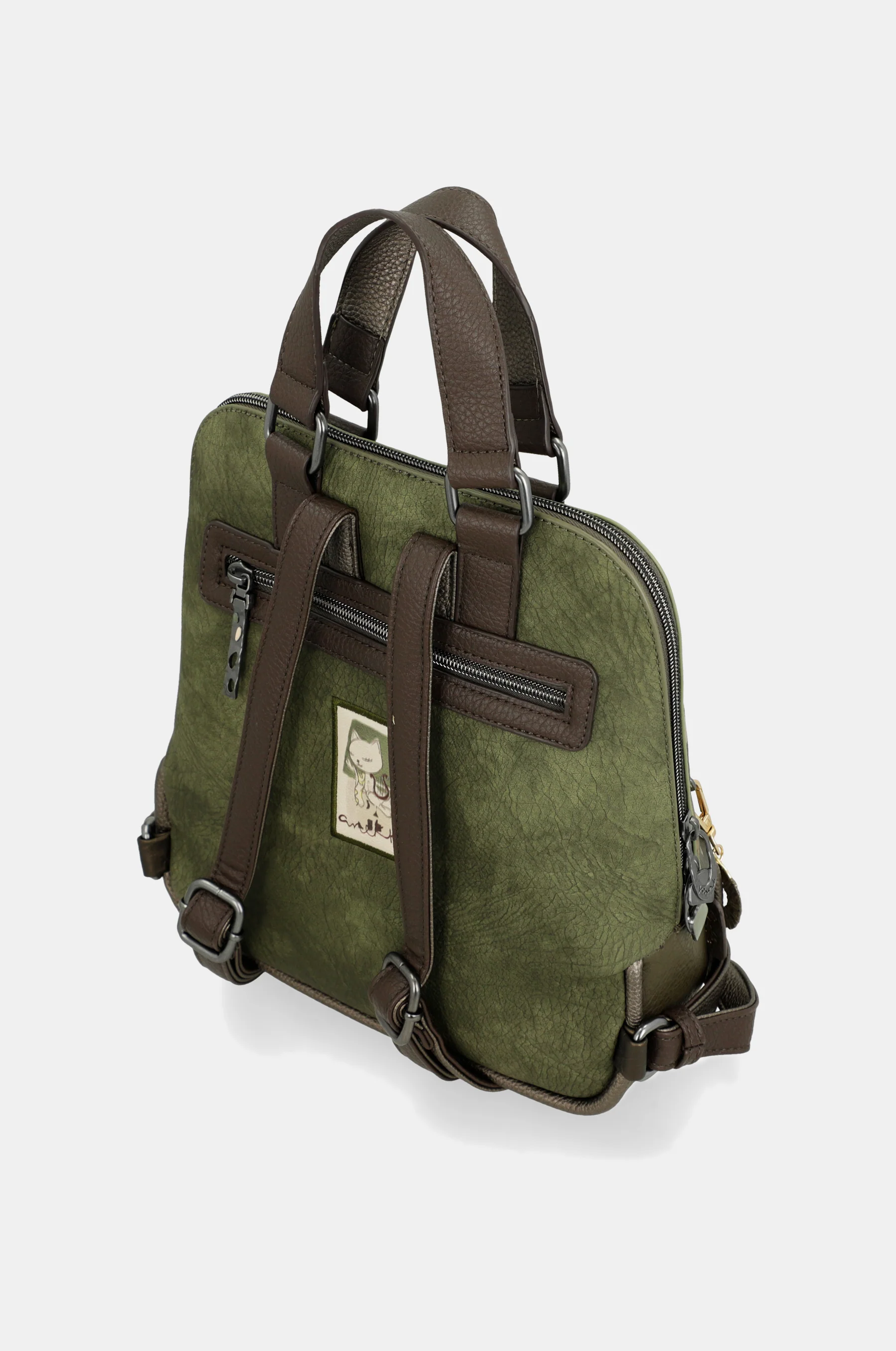 Gemusterter Rucksack mit kurzem Griff Amphora - Image 5