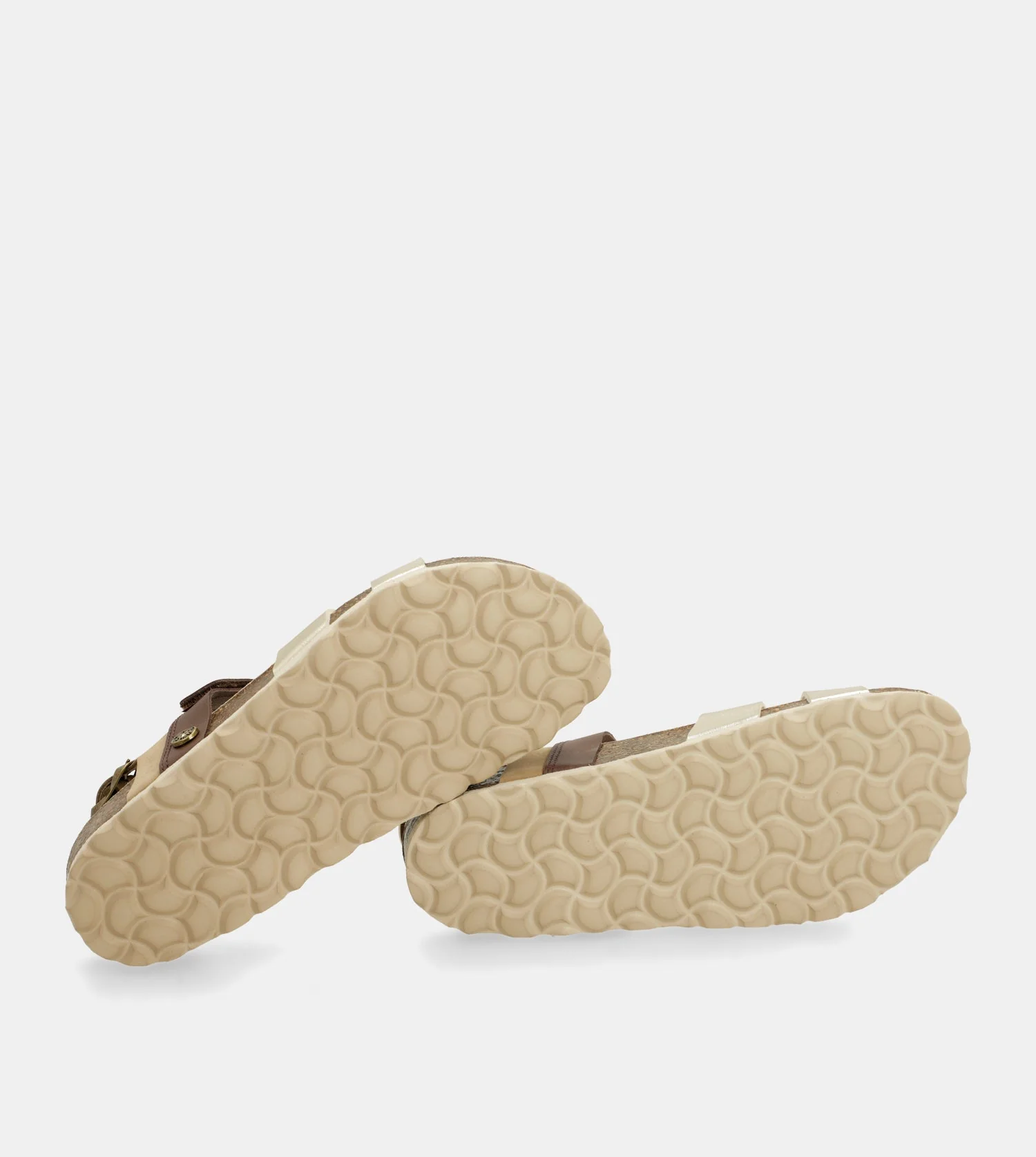 Goldene und braune Sandalen - Image 5