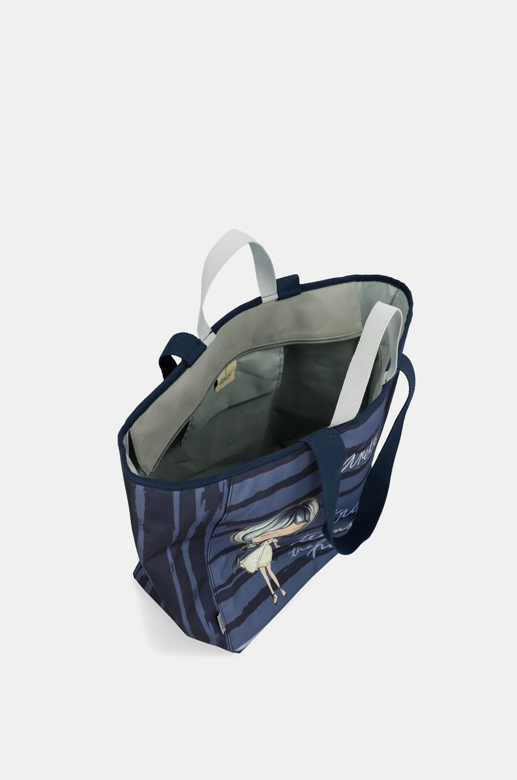 Große blaue Strandtasche - Image 8