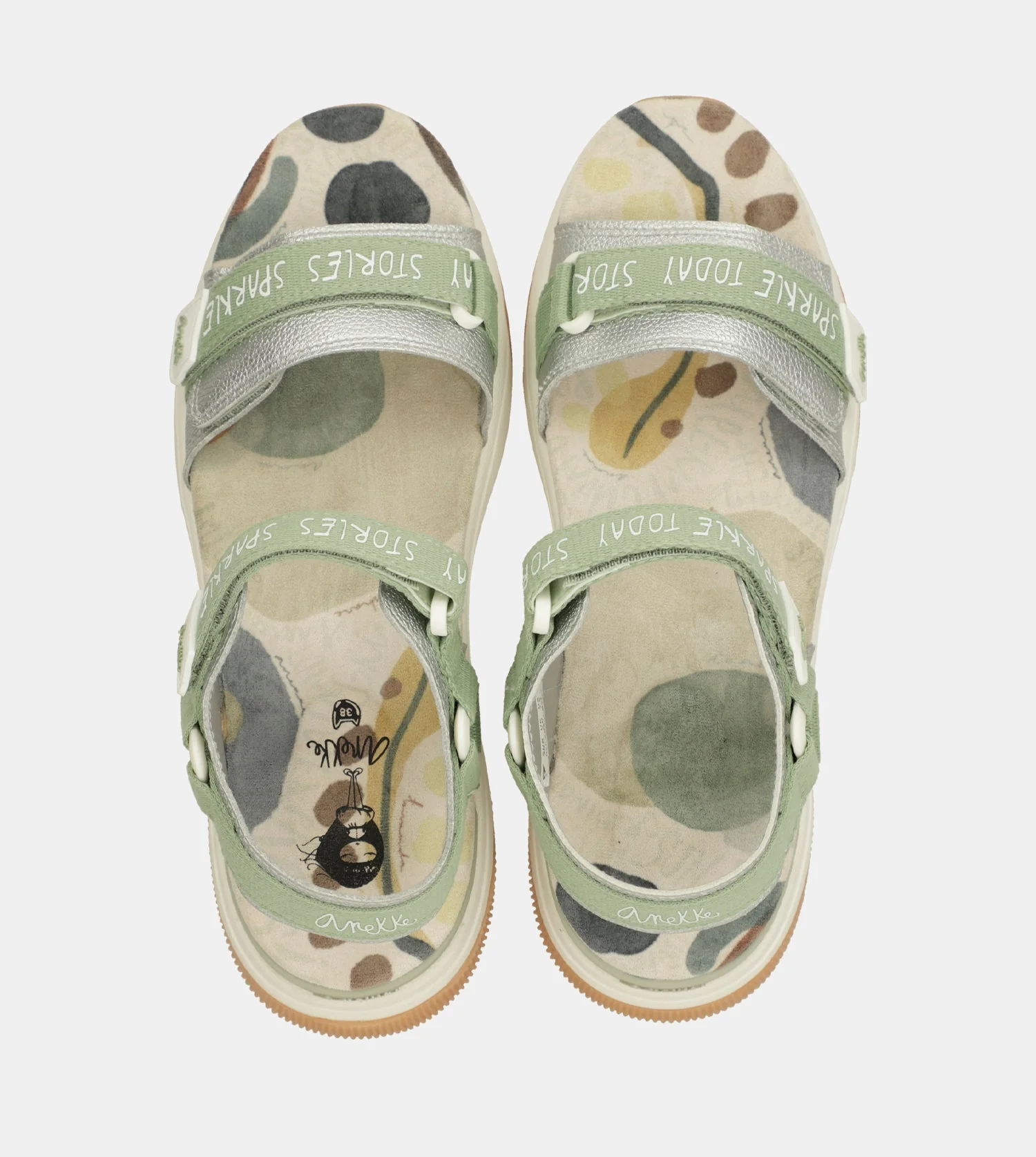 Grüne Sportsandalen - Image 4