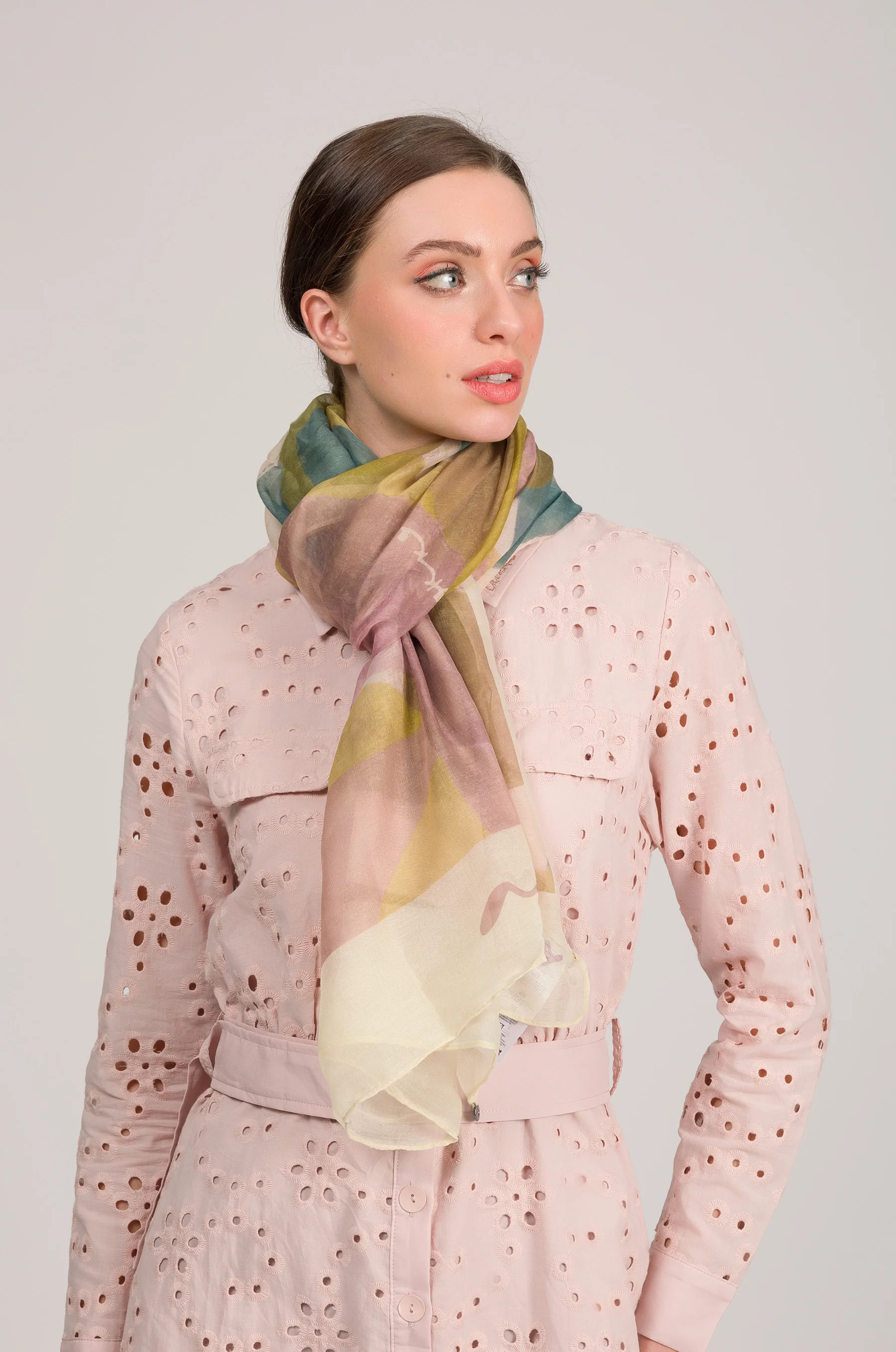 Halstuch Bloom rosa - Image 2