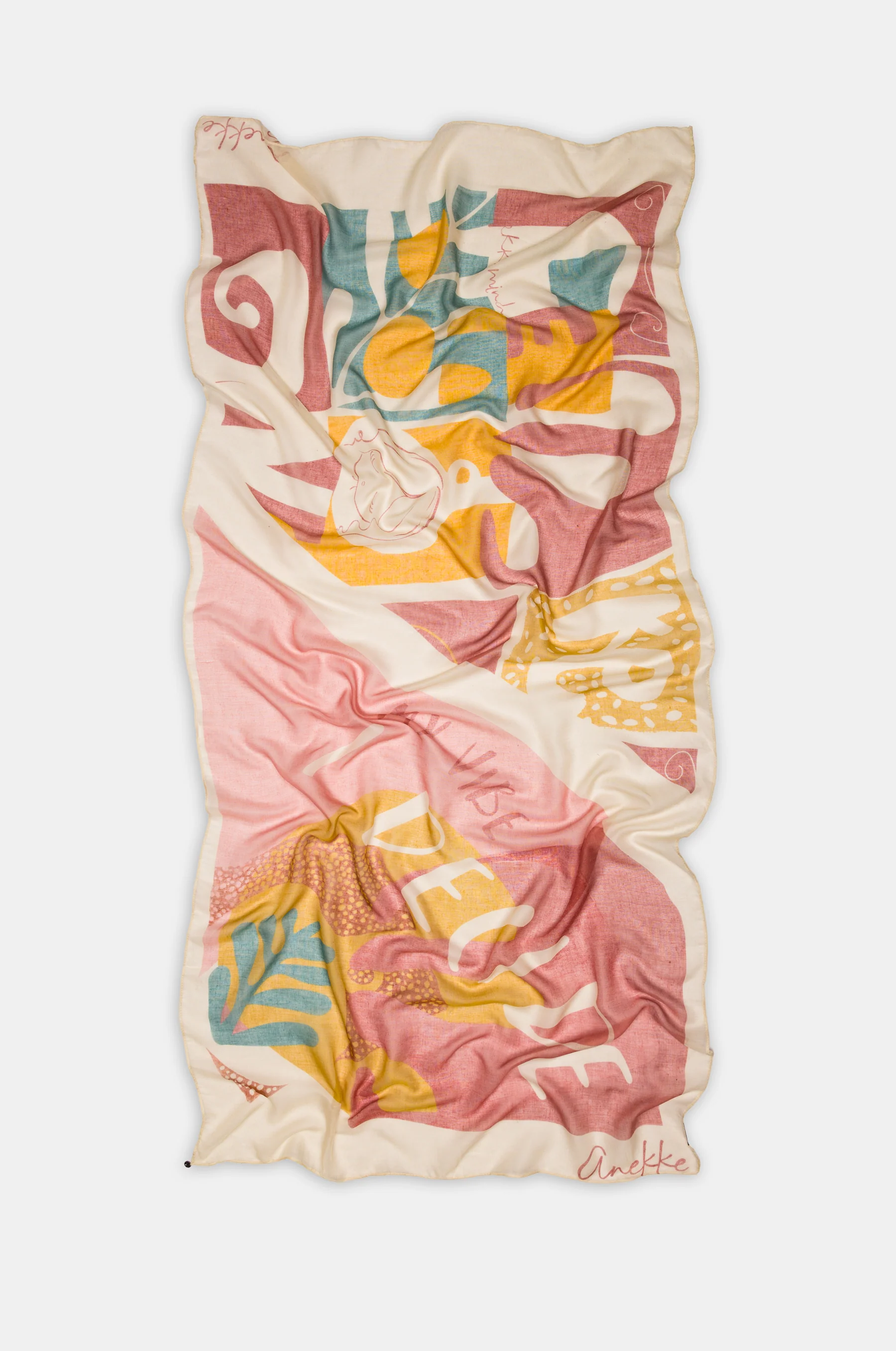 Halstuch Muse rosa - Image 5