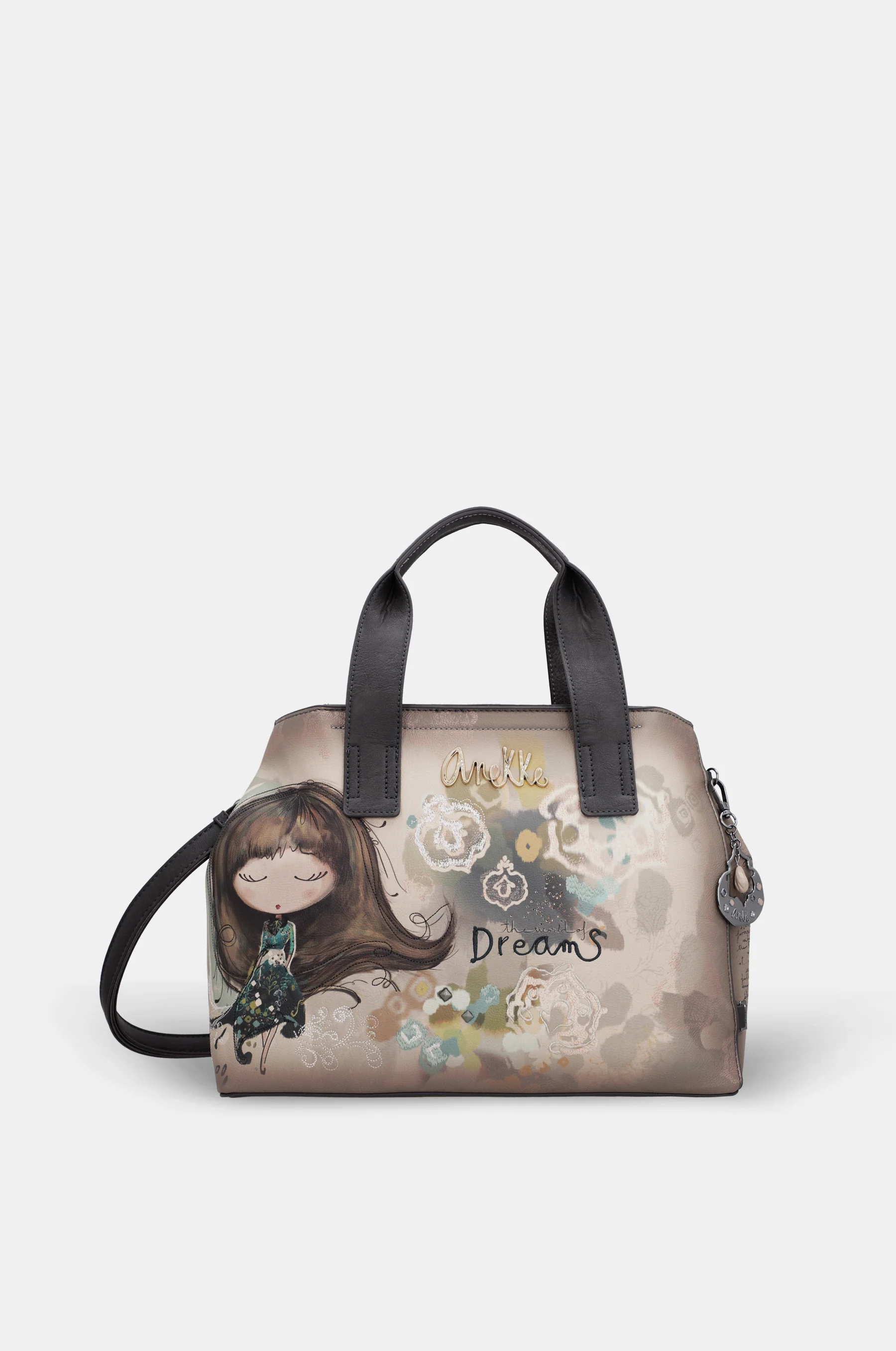 Handtasche mit Umhängeriemen Real