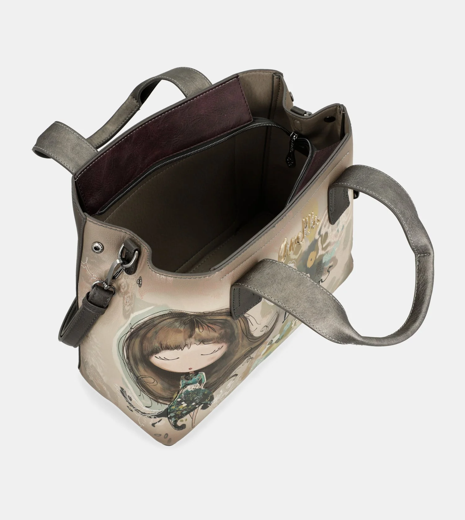 Handtasche mit Umhängeriemen Real - Image 7