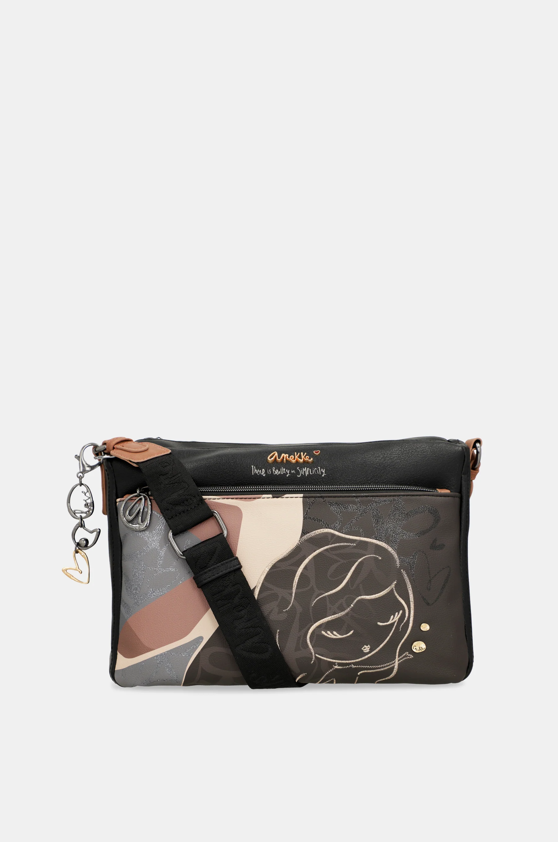 Mittelgroße Umhängetasche Heartbeat - Image 7