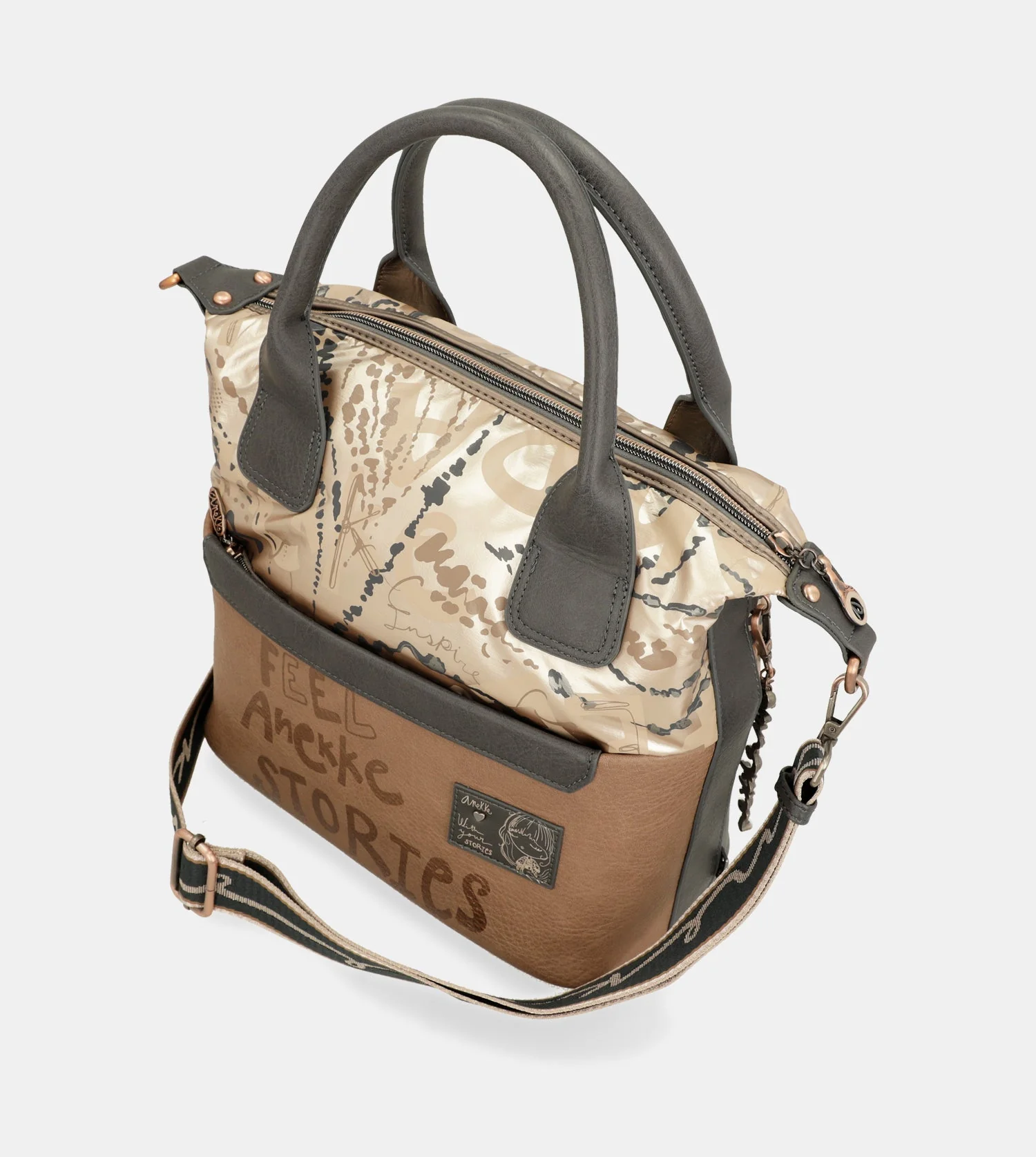 Henkeltasche mit Umhängeriemen Intentions - Image 8