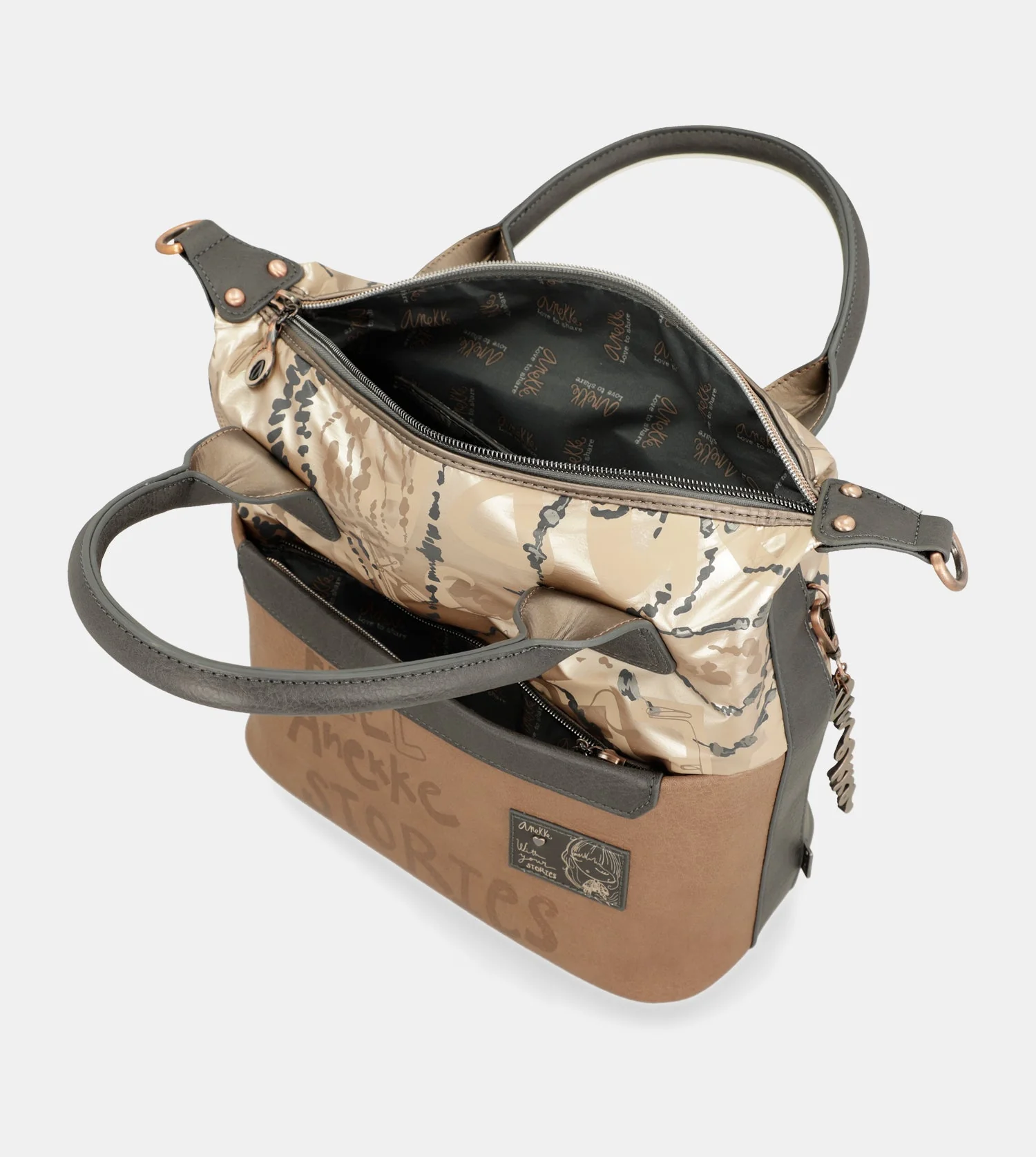 Henkeltasche mit Umhängeriemen Intentions - Image 9