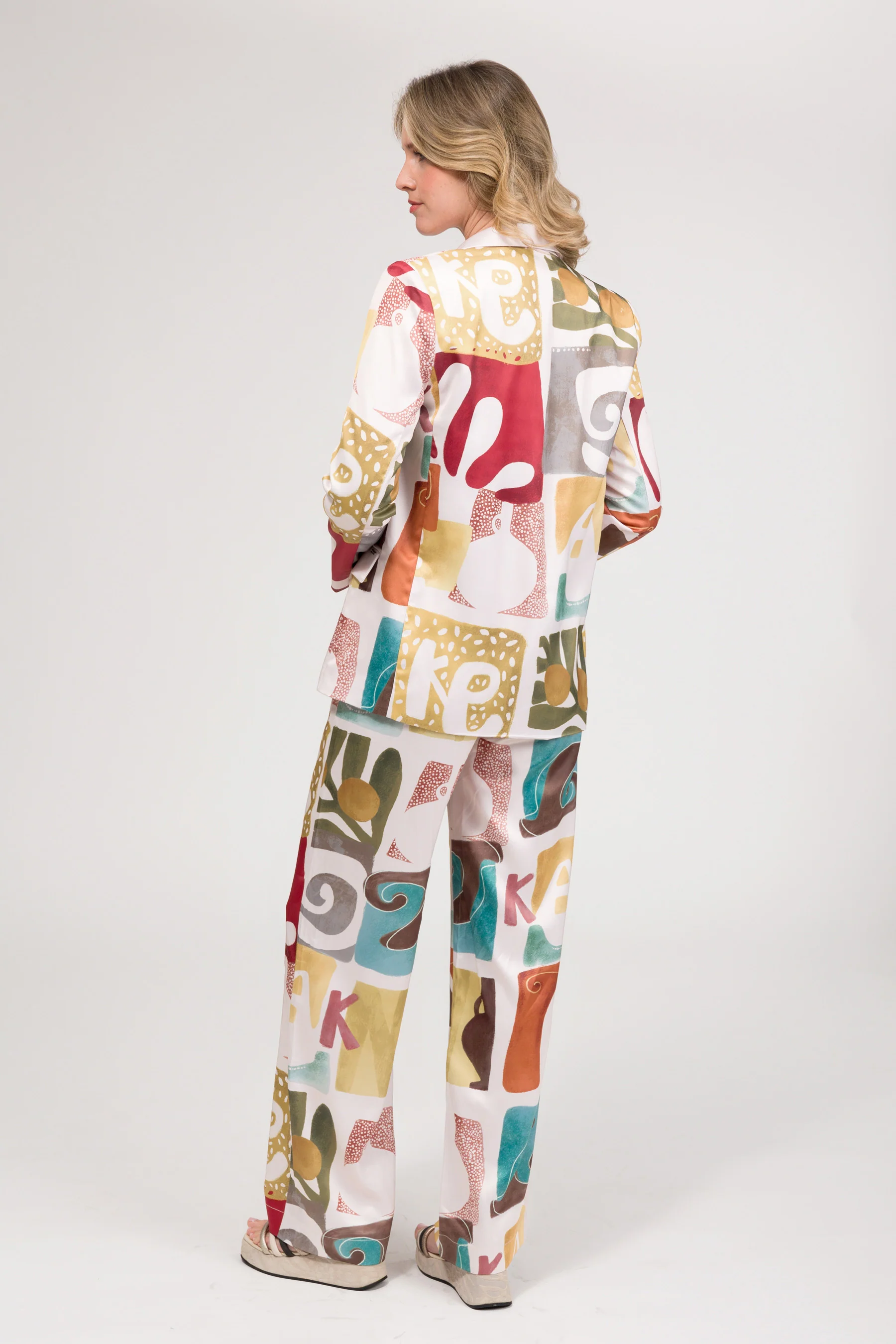 Hose mit Amphora-Print - Image 4