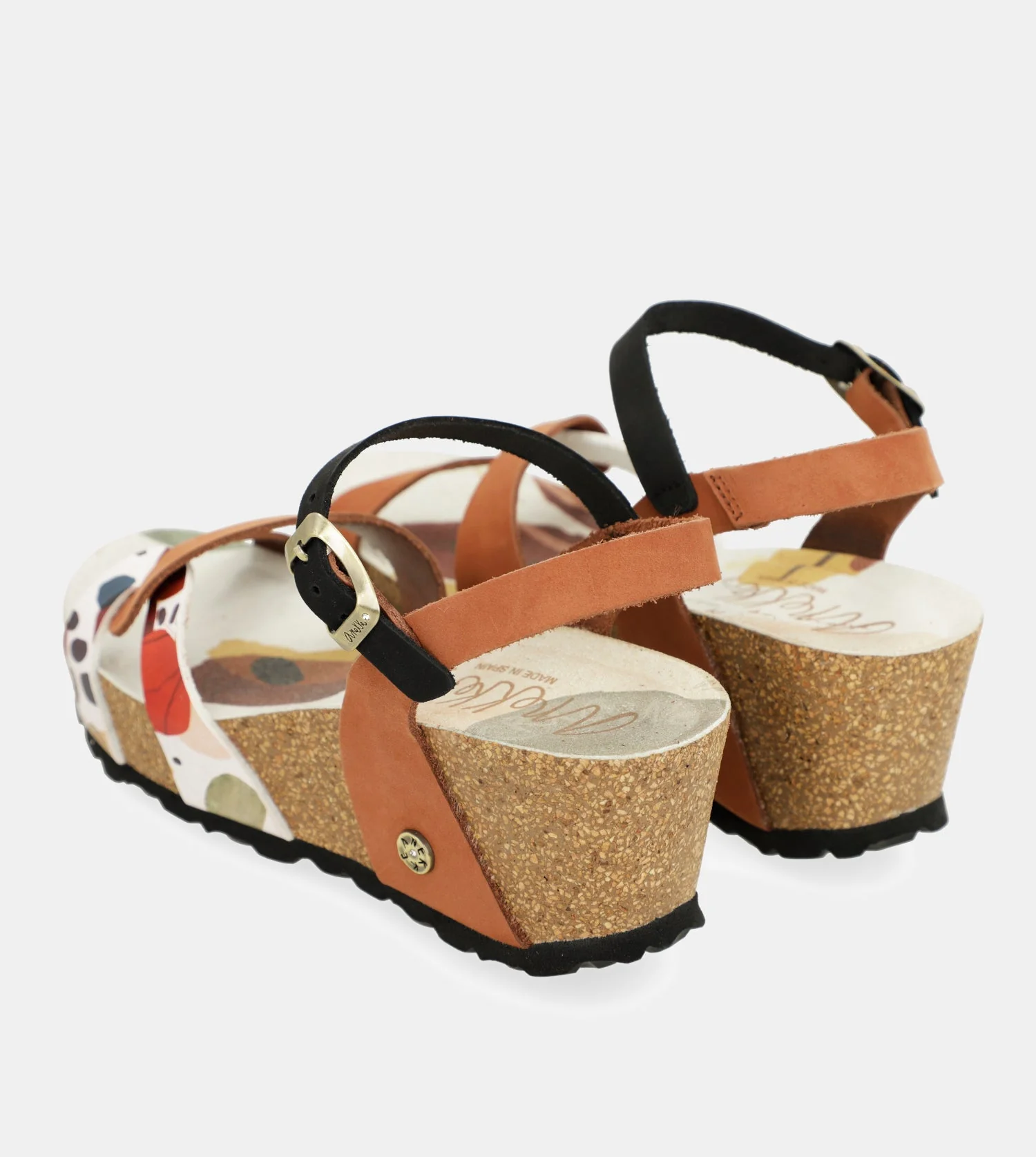 Keilsandalen bio mit Lederriemen - Image 5