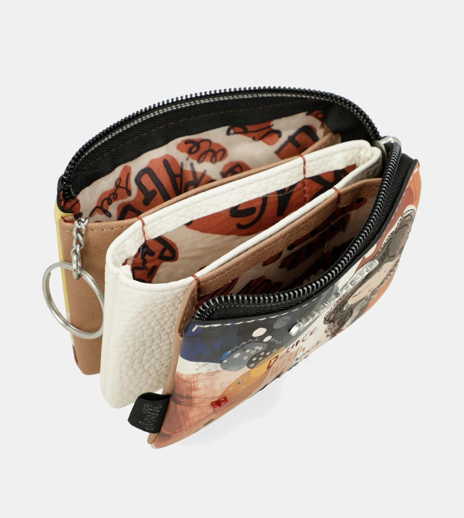 Münztasche Alma mit drei Fächern - Image 5