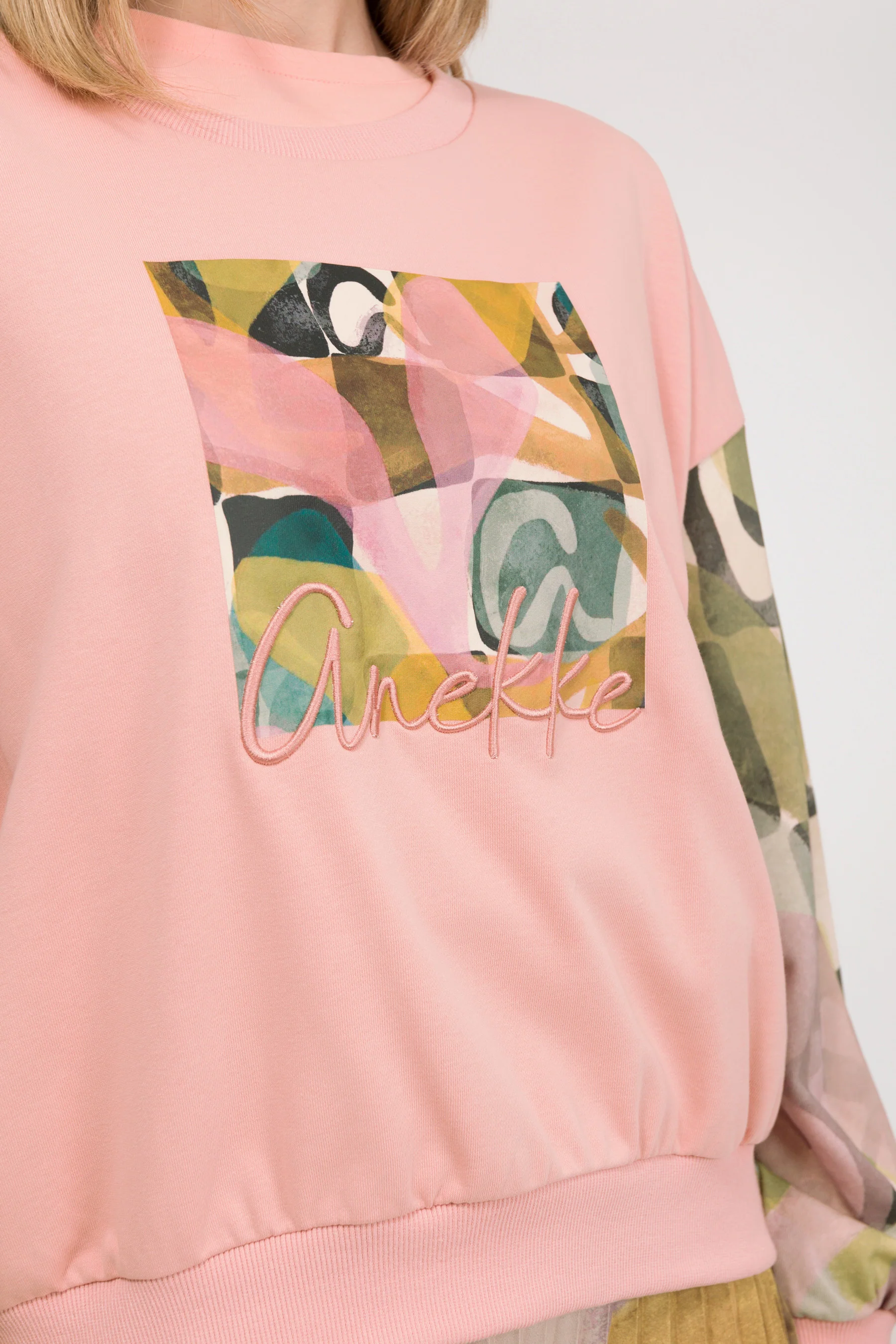 Langärmliges Sweatshirt rosa - Image 4