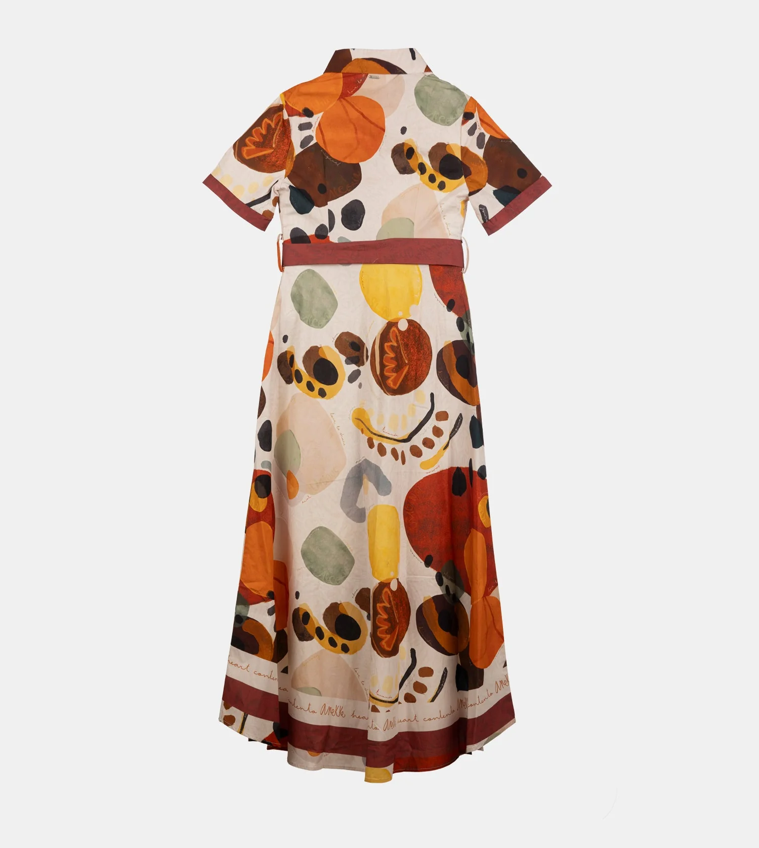 Langes Kurzarmkleid Alma - Image 2