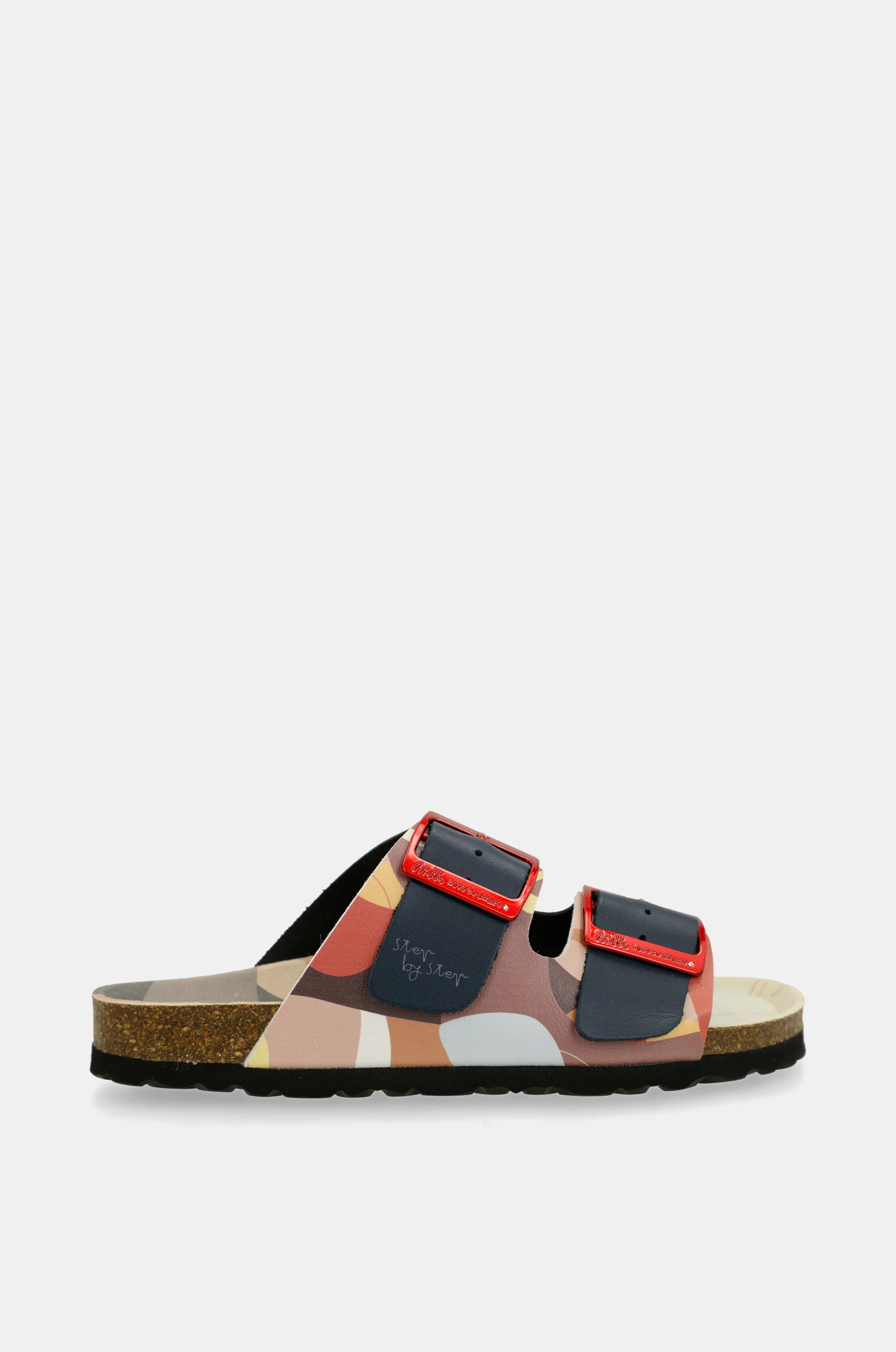 Marineblaue Eikon Bio-Sandalen