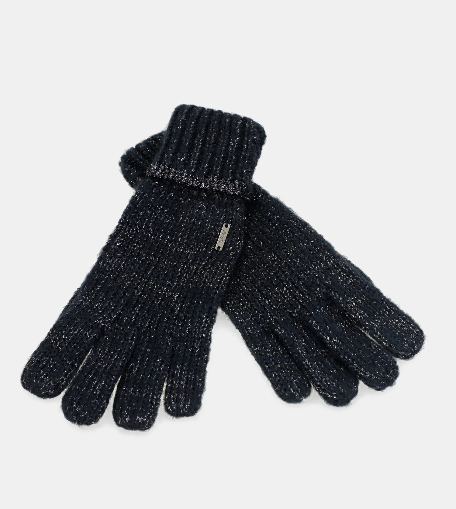Marineblaue Logomania-Handschuhe - Image 3